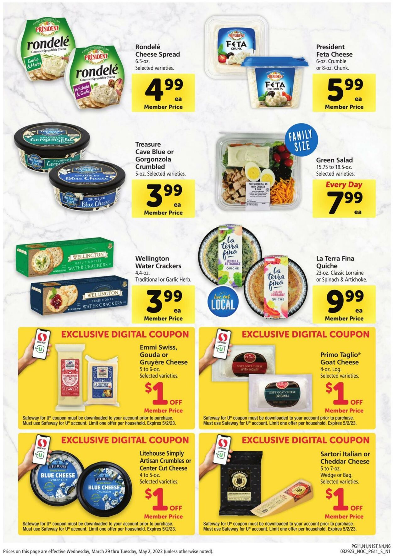 Weekly ad Safeway 03/29/2023 - 05/02/2023
