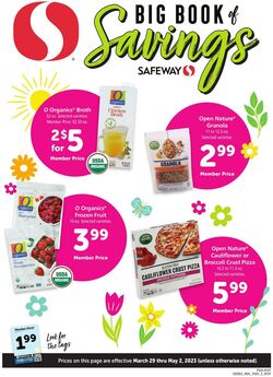 Weekly ad Safeway 03/29/2023 - 05/02/2023