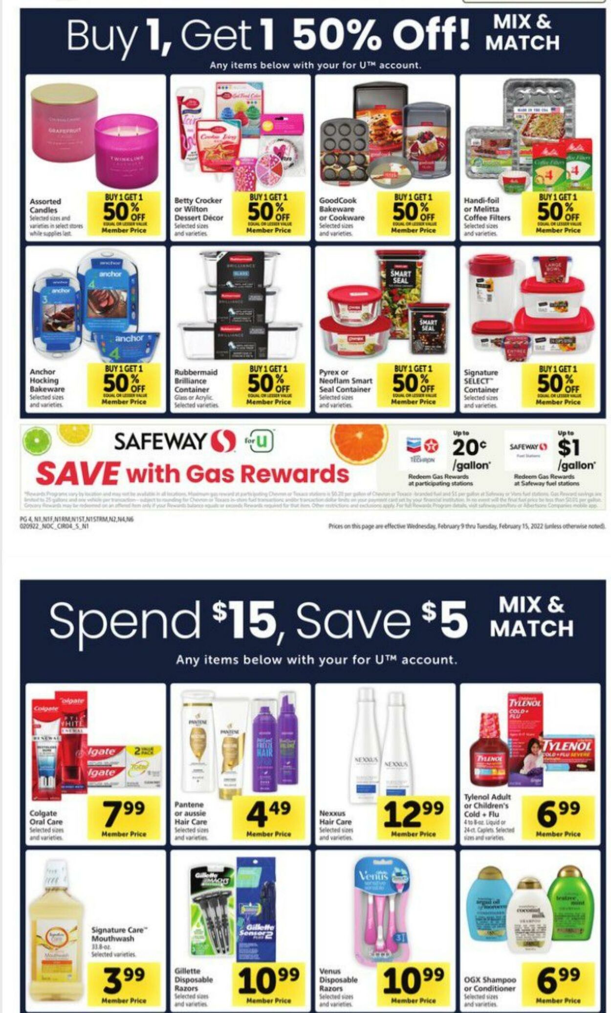 Weekly ad Safeway 02/09/2022 - 02/15/2022