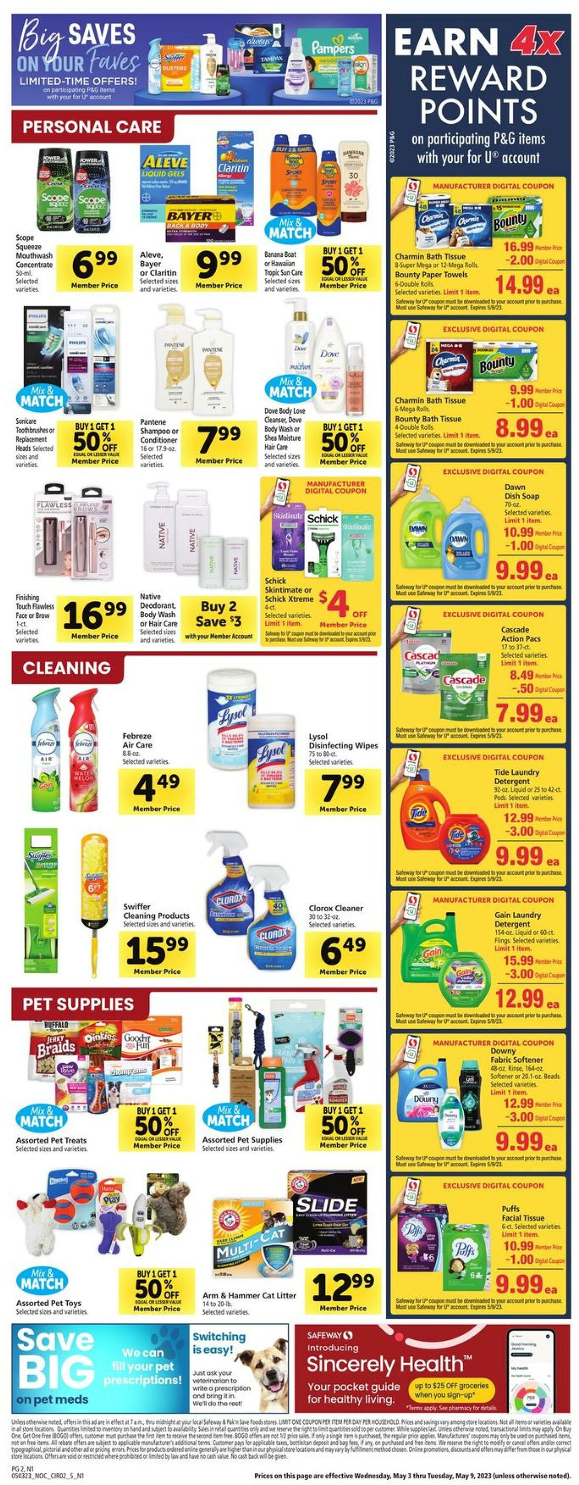 Weekly ad Safeway 05/03/2023 - 05/09/2023
