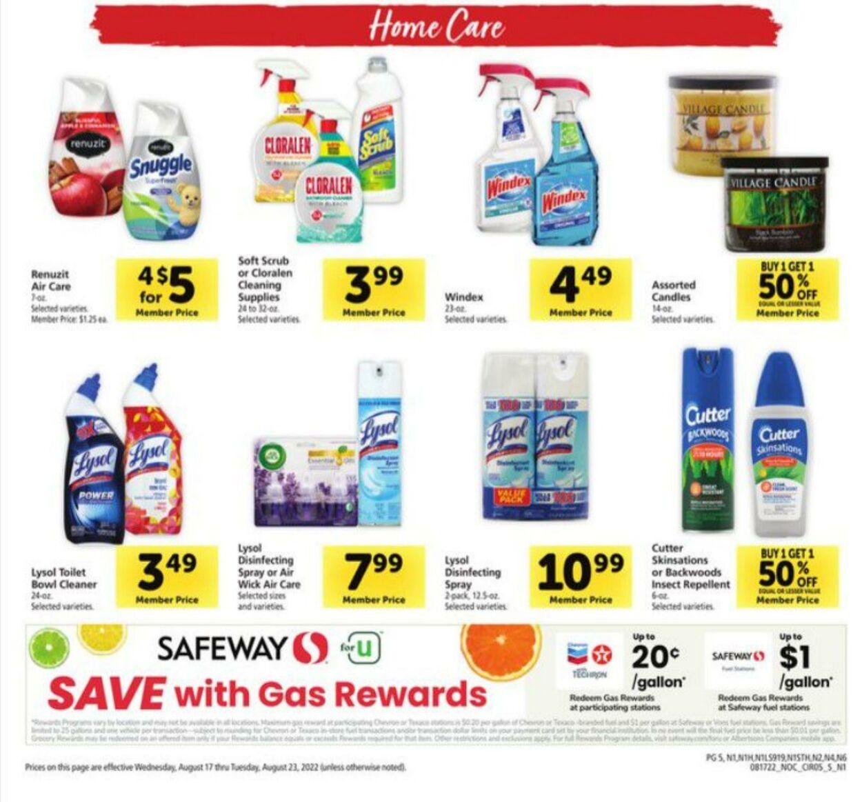 Weekly ad Safeway 08/17/2022 - 08/23/2022