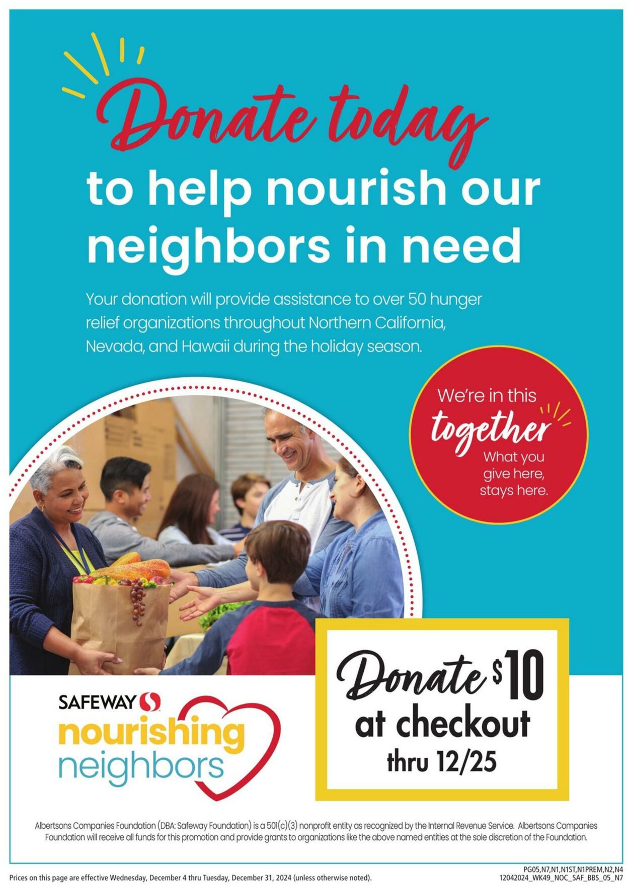 Weekly ad Safeway 12/04/2024 - 12/31/2024