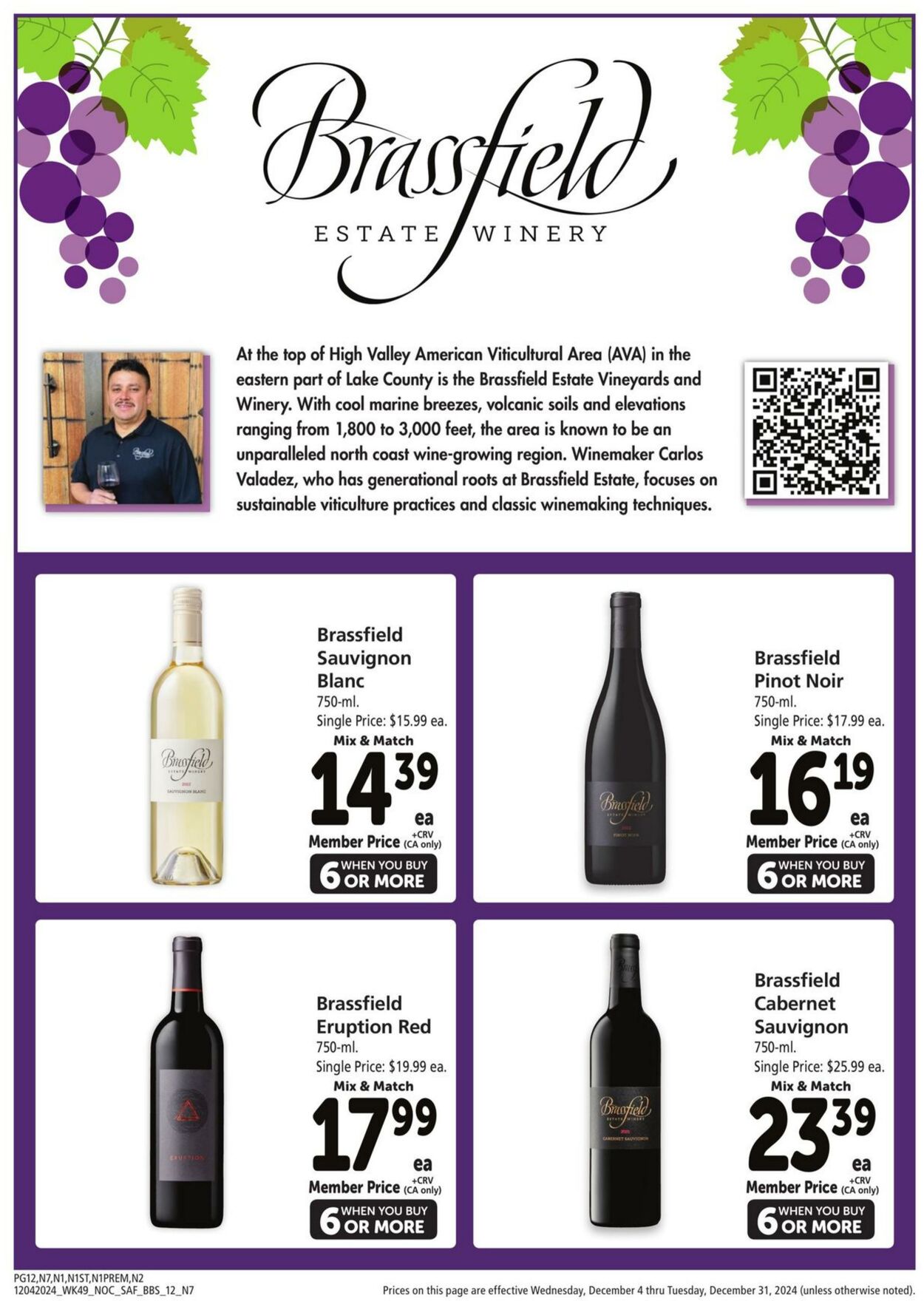 Weekly ad Safeway 12/04/2024 - 12/31/2024