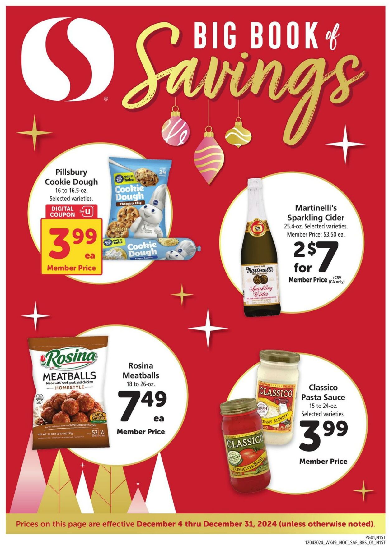 Weekly ad Safeway 12/04/2024 - 12/31/2024