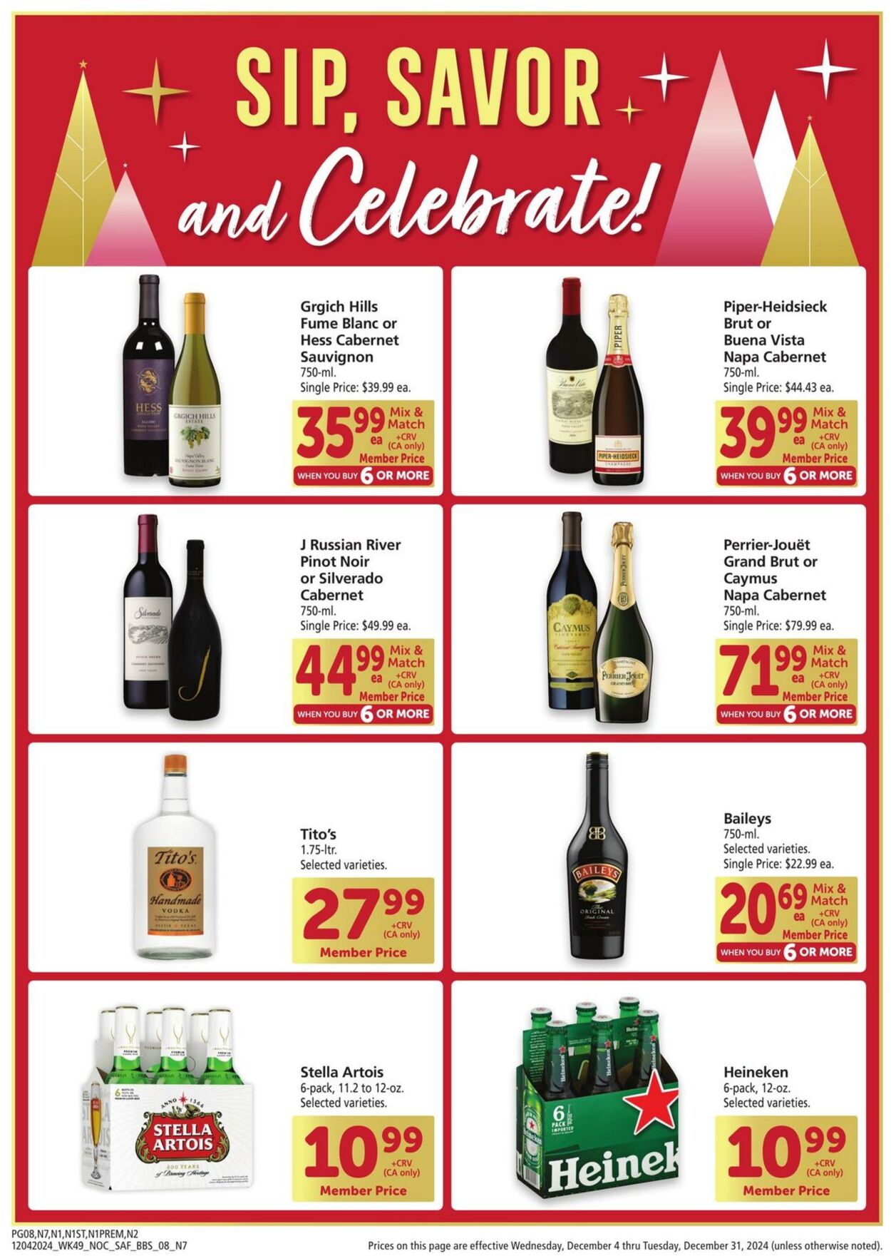 Weekly ad Safeway 12/04/2024 - 12/31/2024