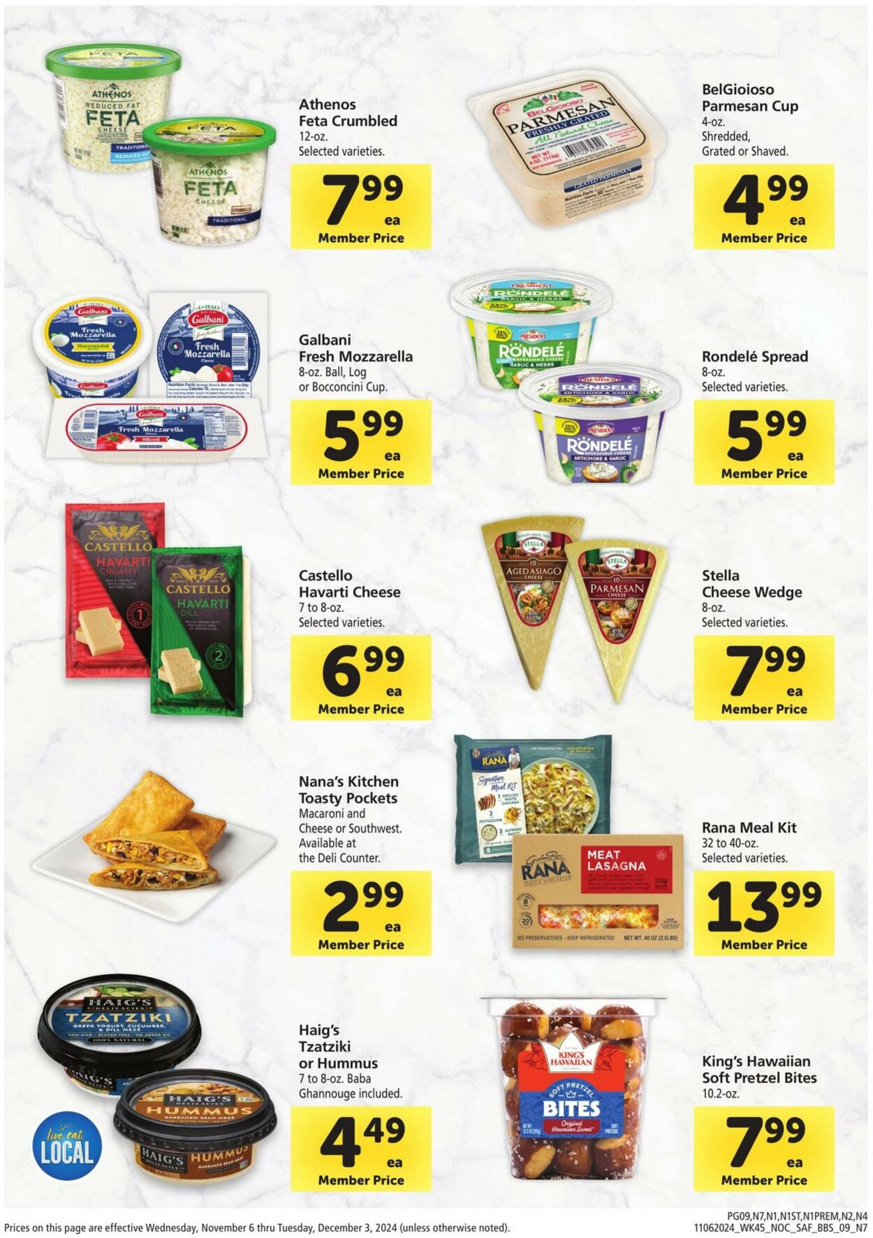 Weekly ad Safeway 11/06/2024 - 12/03/2024