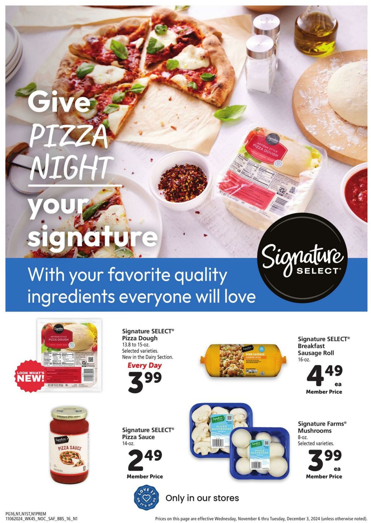 Weekly ad Safeway 11/06/2024 - 12/03/2024