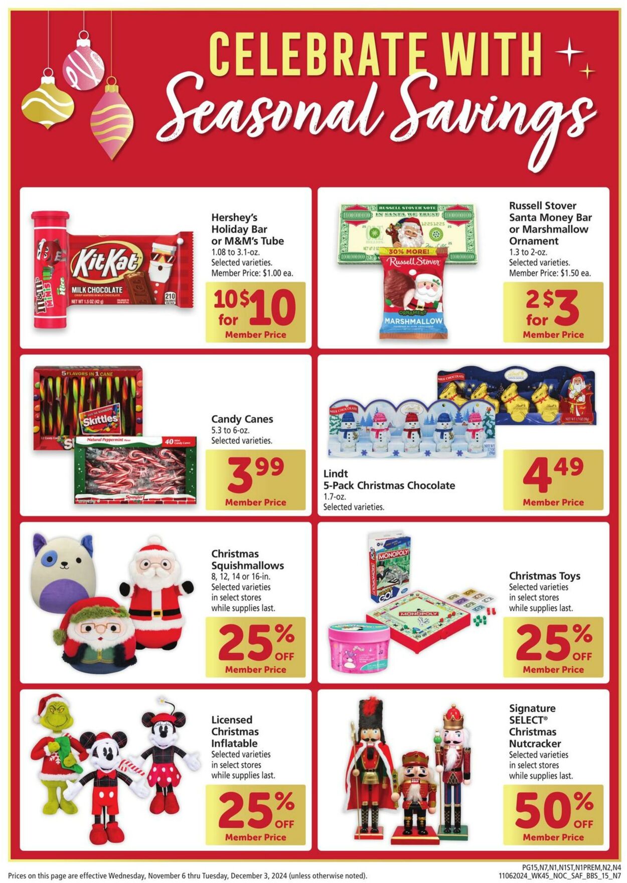 Weekly ad Safeway 11/06/2024 - 12/03/2024