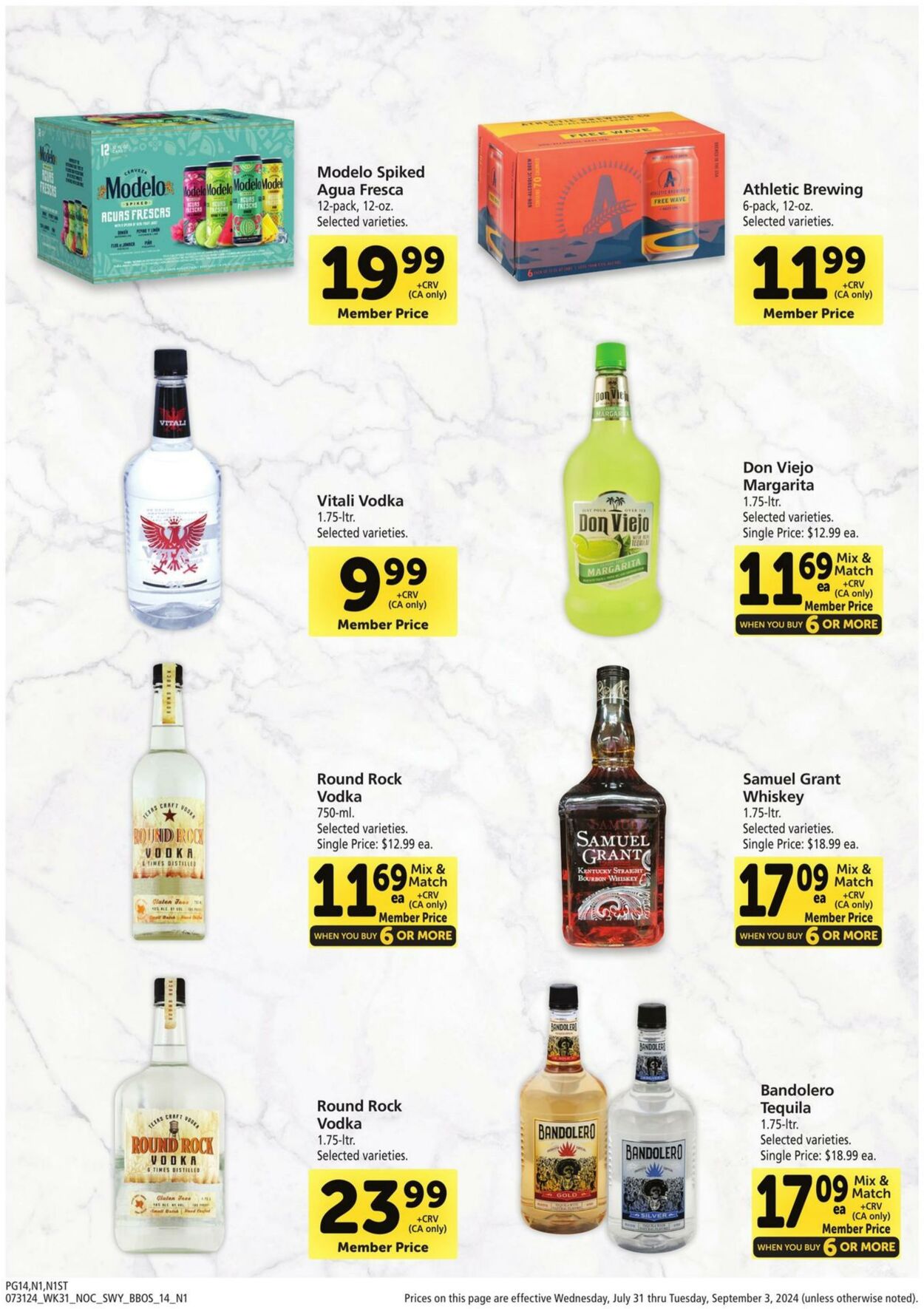 Weekly ad Safeway 07/31/2024 - 09/03/2024