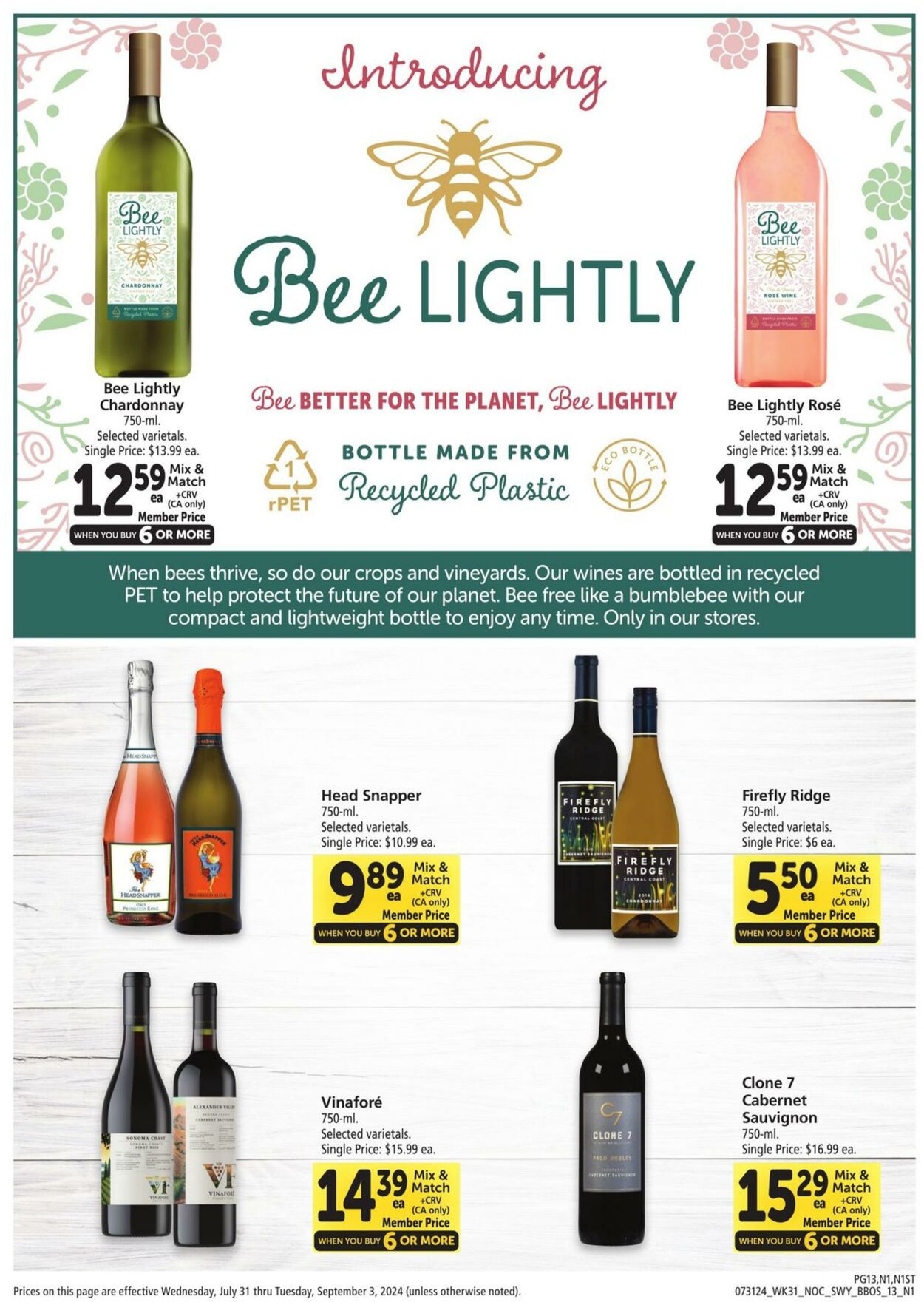 Weekly ad Safeway 07/31/2024 - 09/03/2024