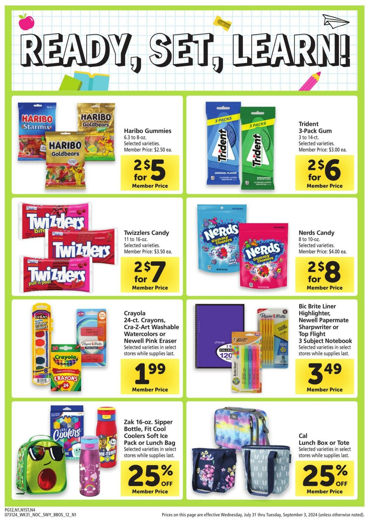 Weekly ad Safeway 07/31/2024 - 09/03/2024