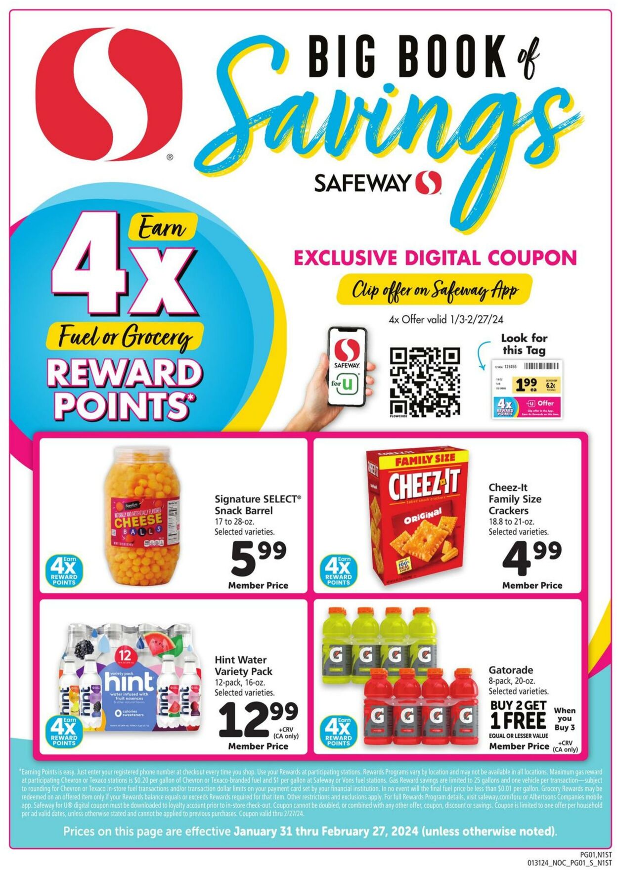 Weekly ad Safeway 01/31/2024 - 02/27/2024