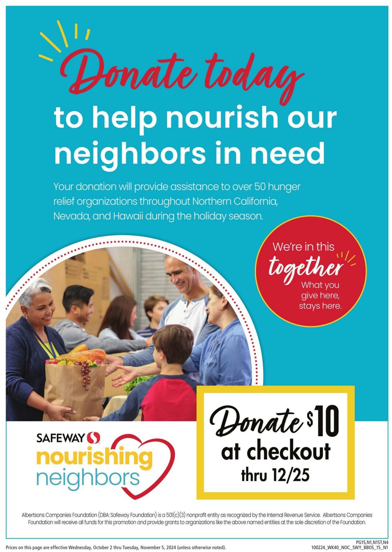 Weekly ad Safeway 10/02/2024 - 11/05/2024