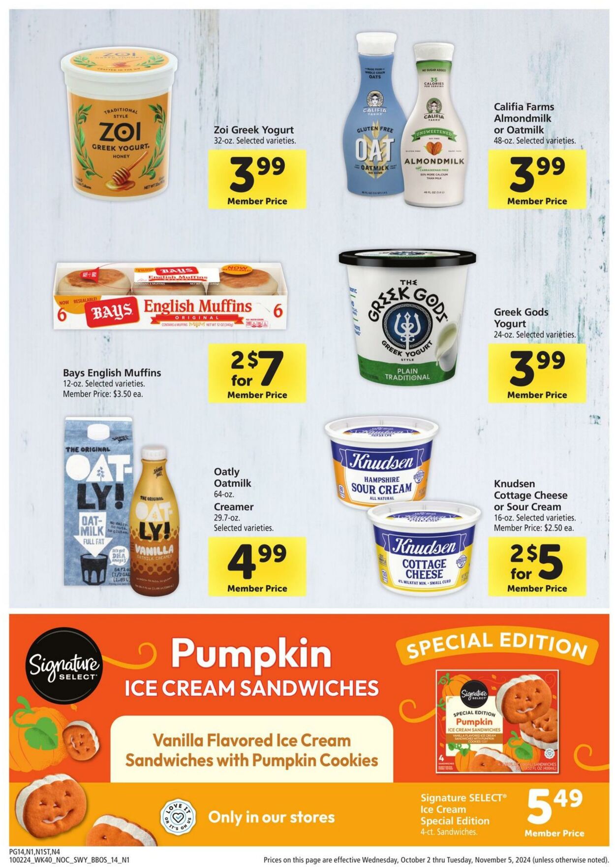 Weekly ad Safeway 10/02/2024 - 11/05/2024