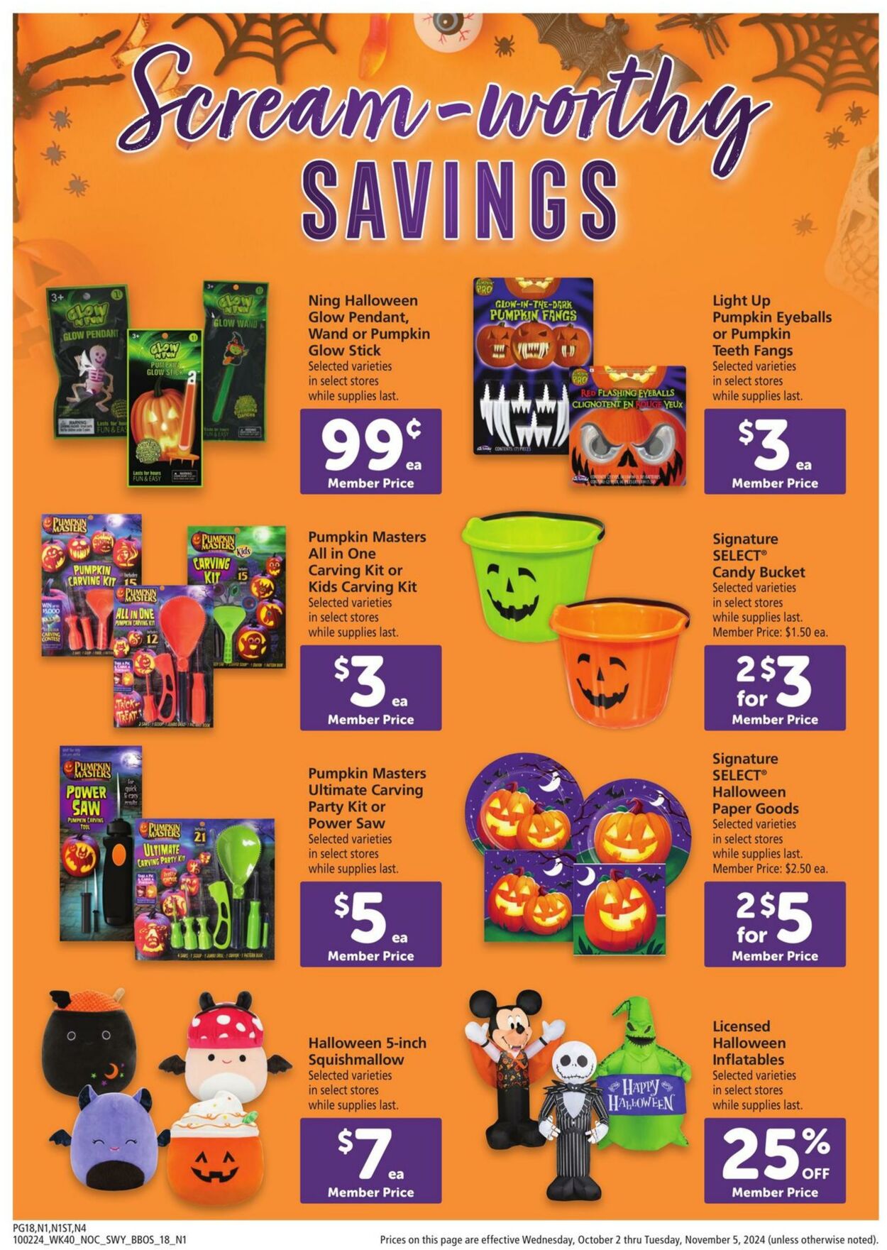 Weekly ad Safeway 10/02/2024 - 11/05/2024