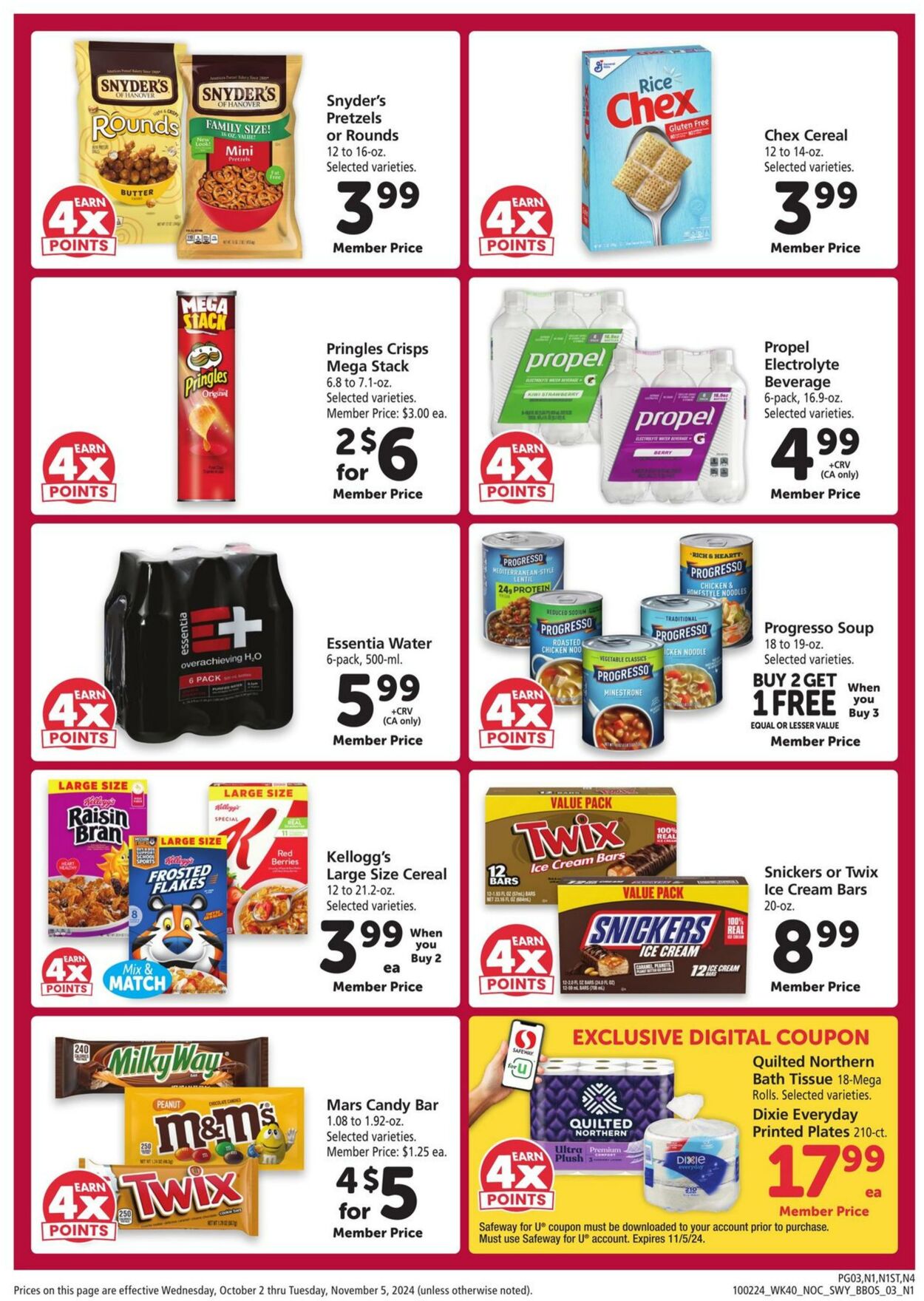 Weekly ad Safeway 10/02/2024 - 11/05/2024