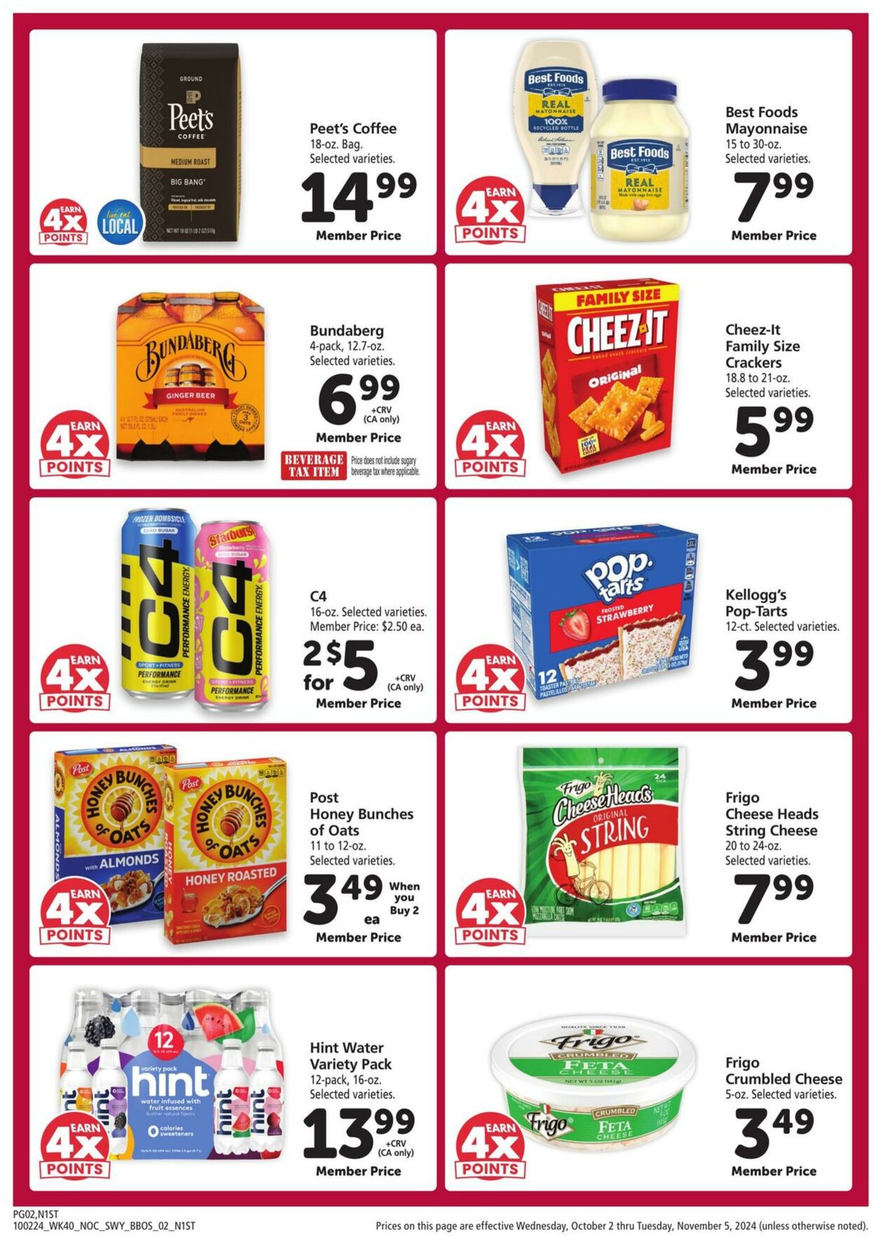 Weekly ad Safeway 10/02/2024 - 11/05/2024