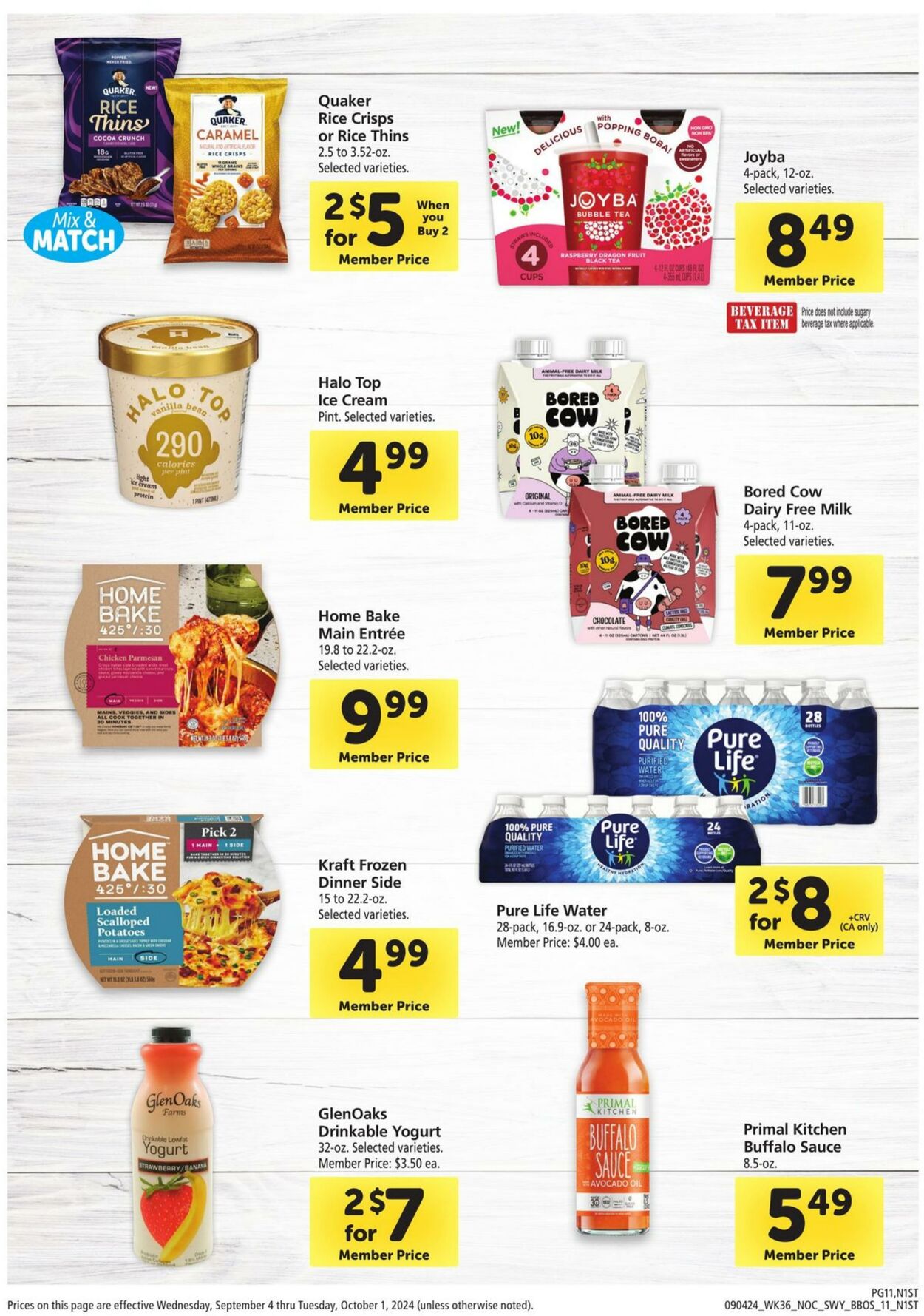 Weekly ad Safeway 09/04/2024 - 10/01/2024