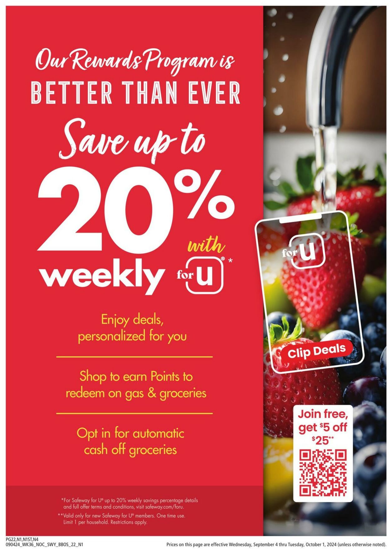 Weekly ad Safeway 09/04/2024 - 10/01/2024