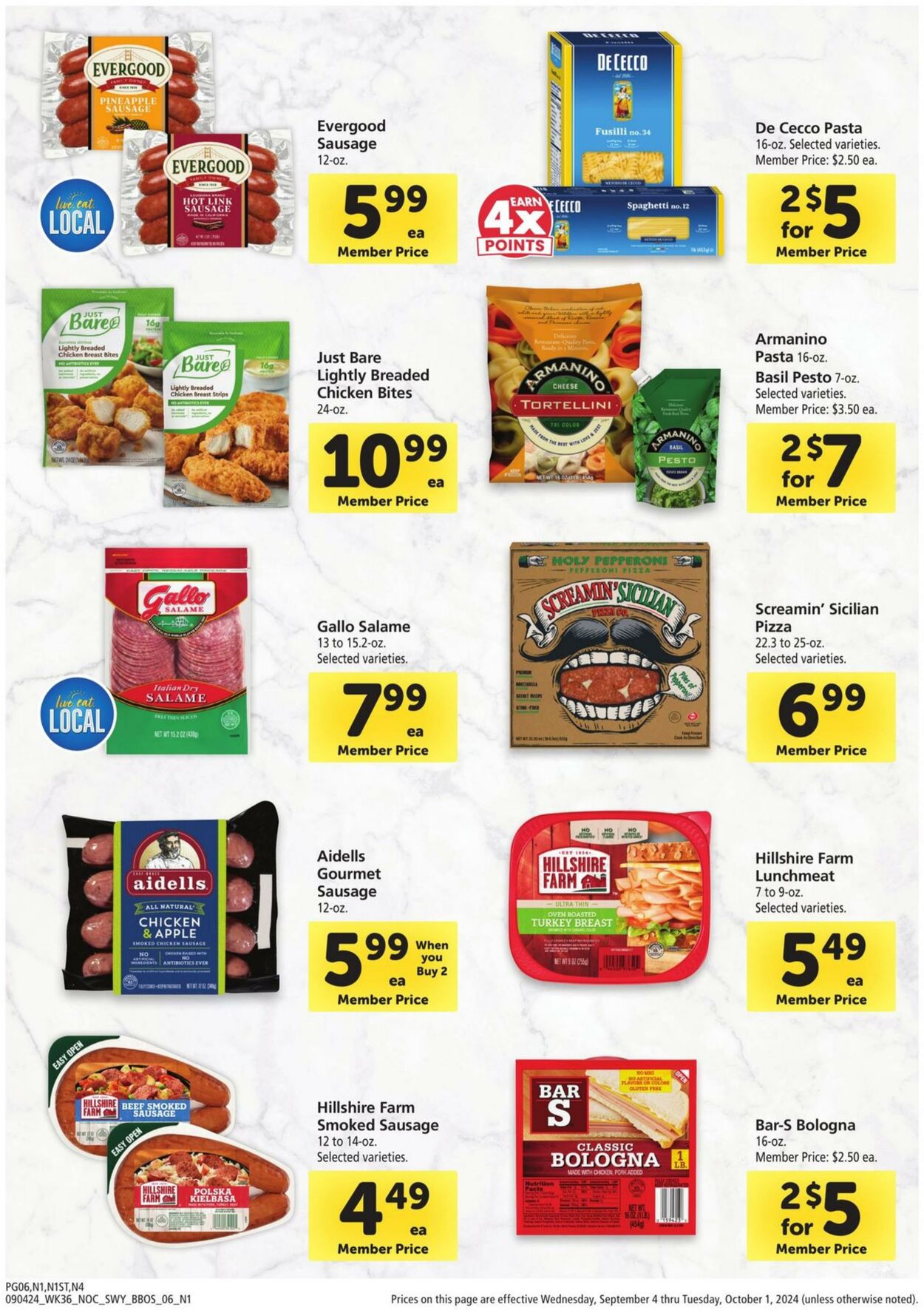 Weekly ad Safeway 09/04/2024 - 10/01/2024