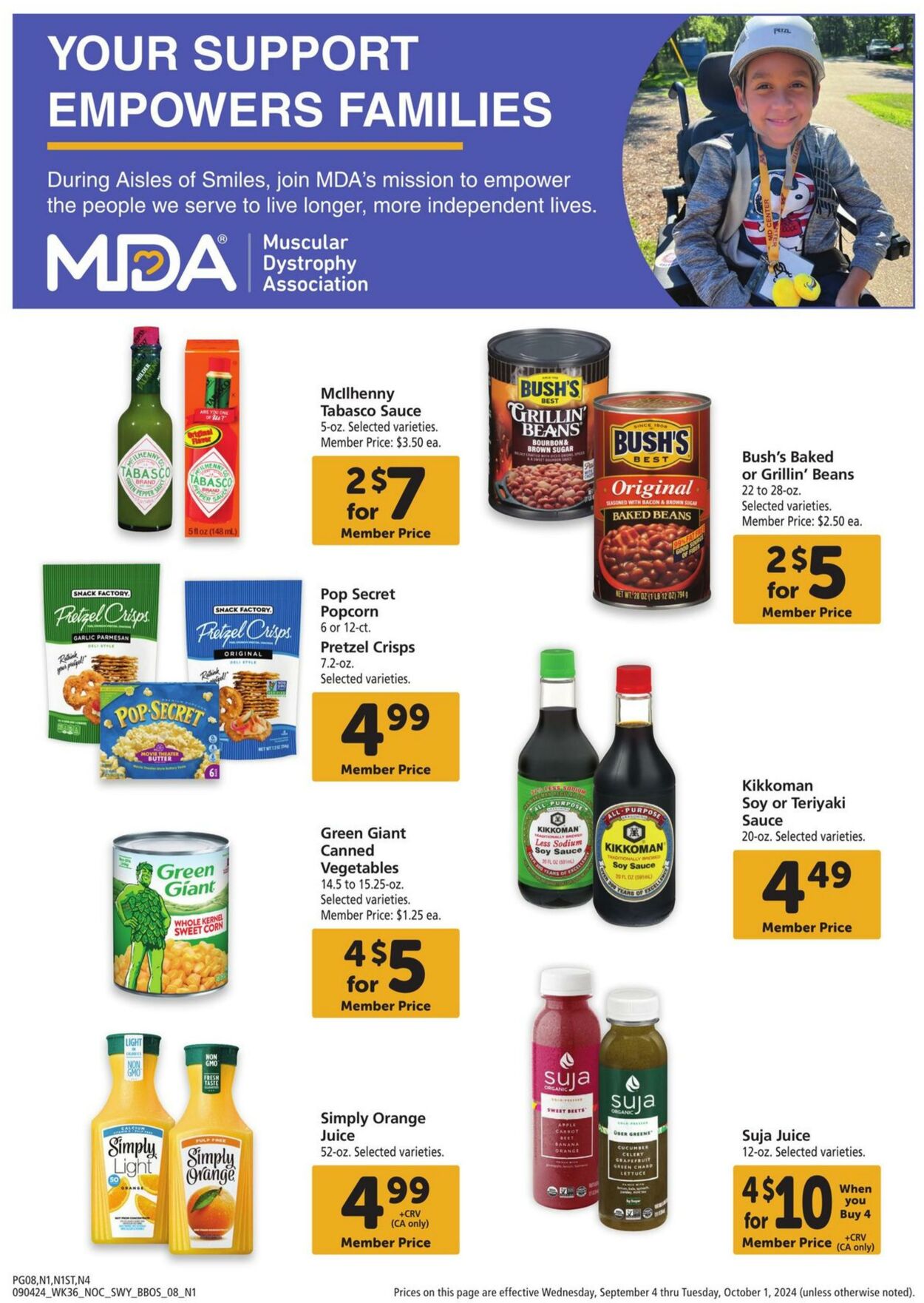 Weekly ad Safeway 09/04/2024 - 10/01/2024