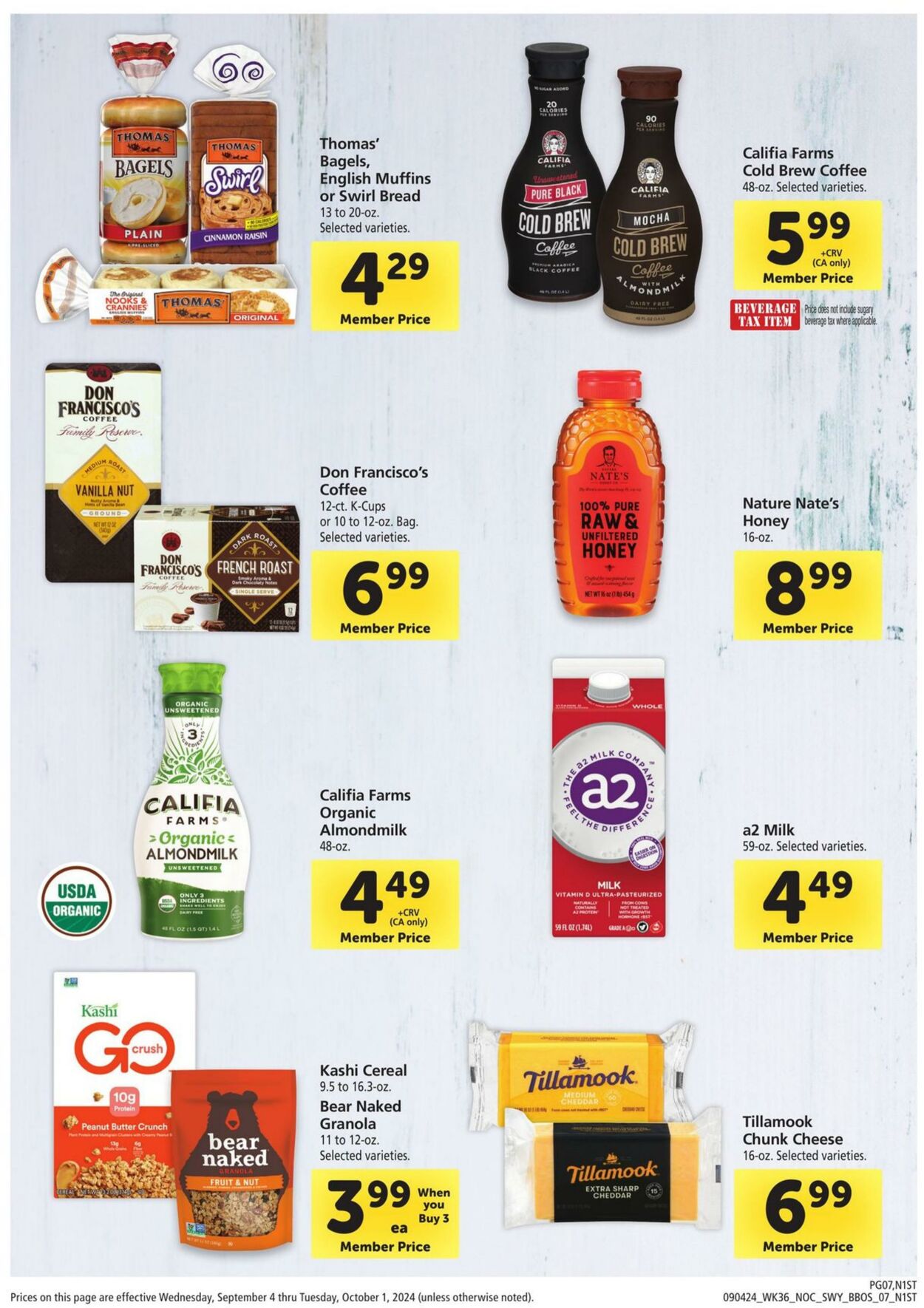 Weekly ad Safeway 09/04/2024 - 10/01/2024