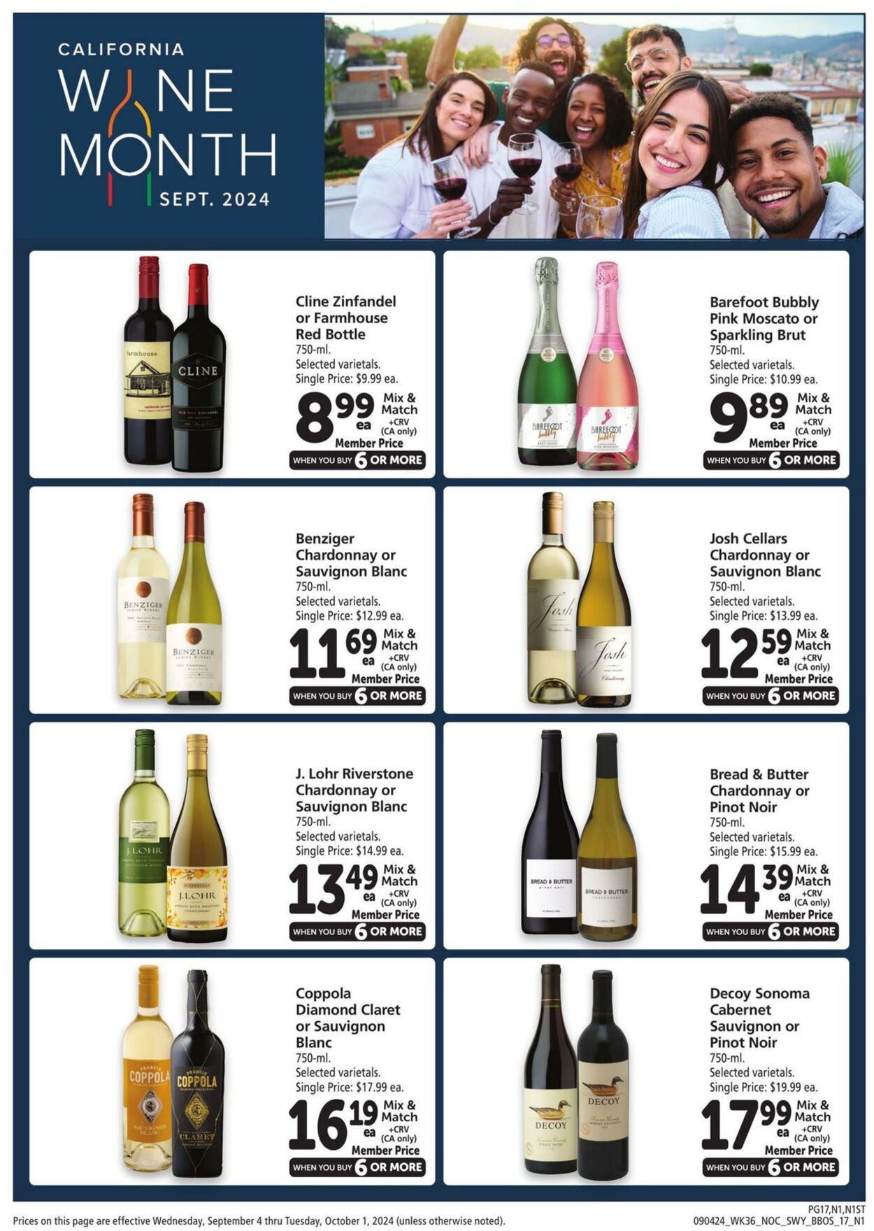 Weekly ad Safeway 09/04/2024 - 10/01/2024