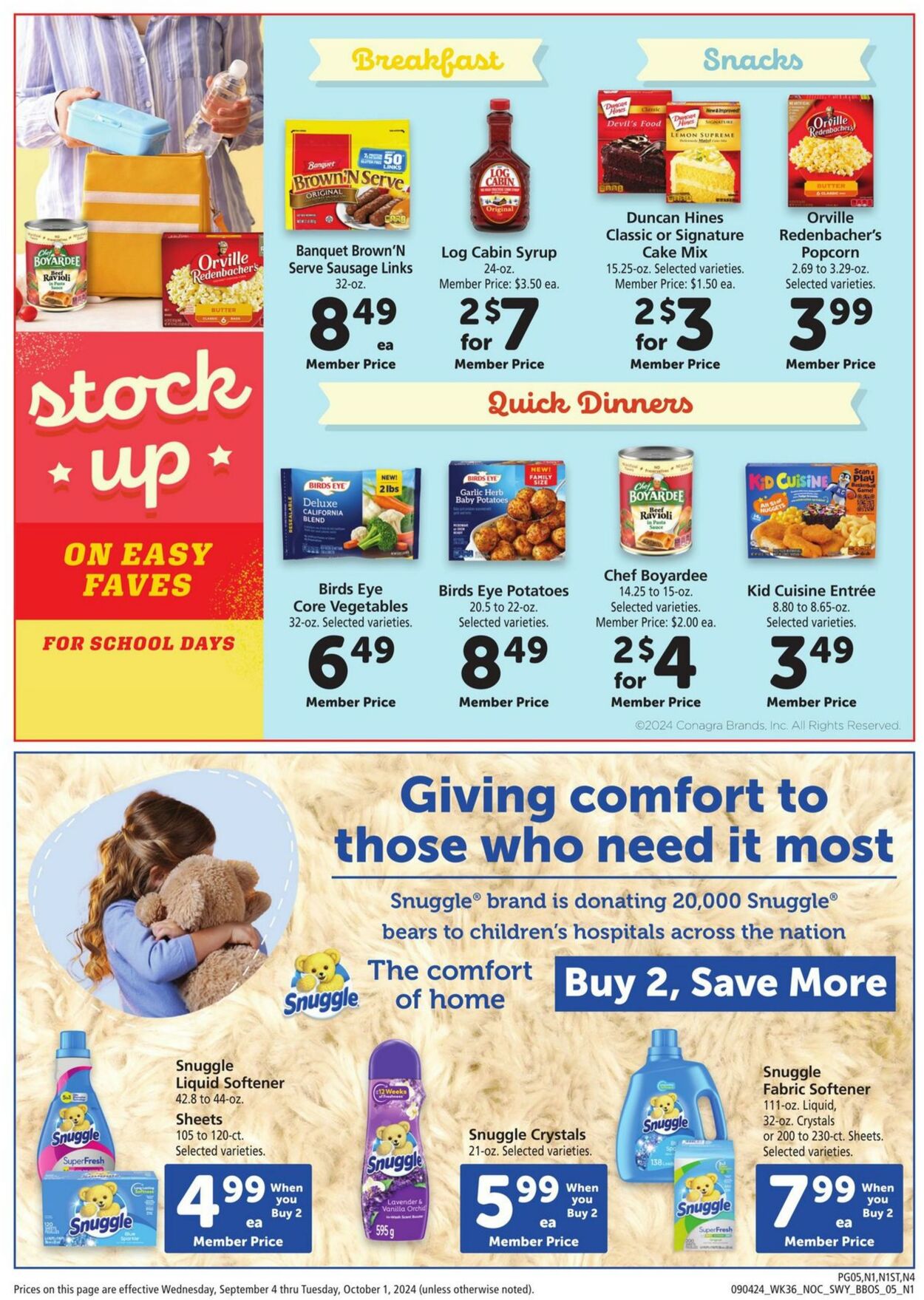 Weekly ad Safeway 09/04/2024 - 10/01/2024