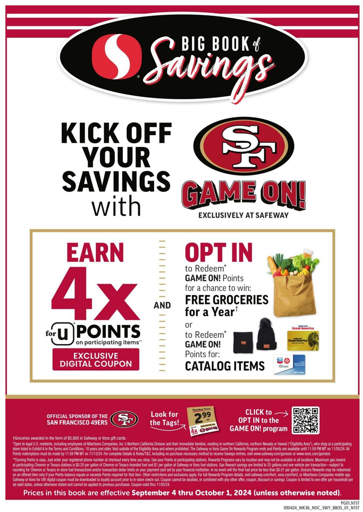 Weekly ad Safeway 09/04/2024 - 10/01/2024