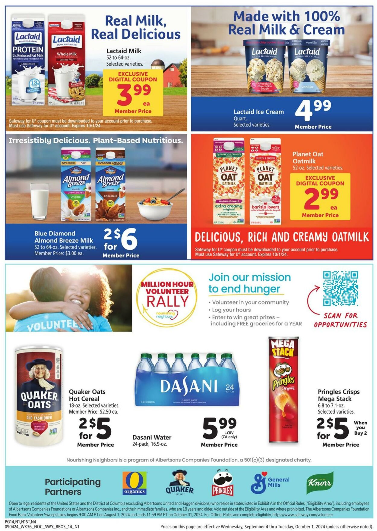 Weekly ad Safeway 09/04/2024 - 10/01/2024