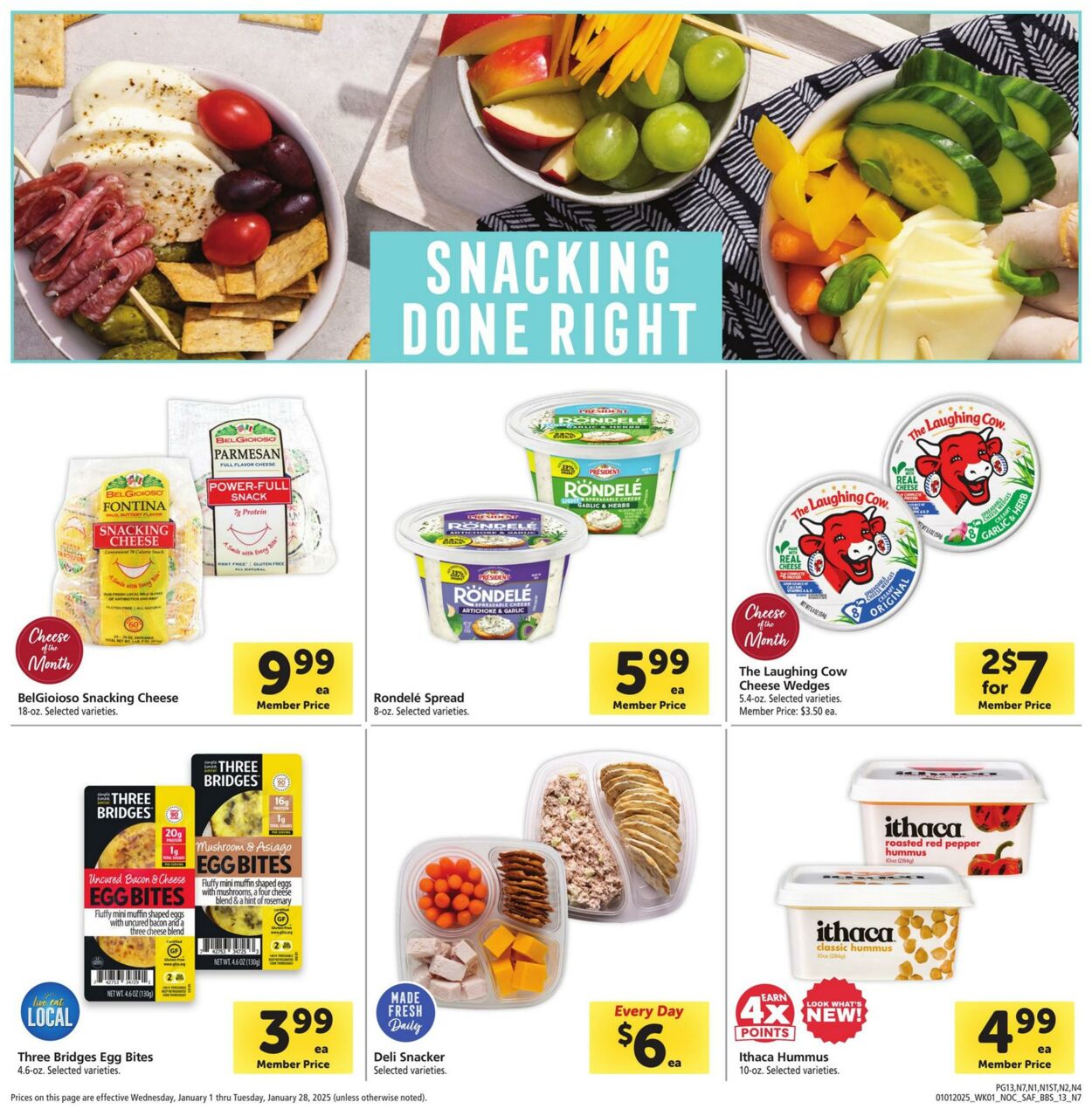 Weekly ad Safeway 01/01/2025 - 01/28/2025