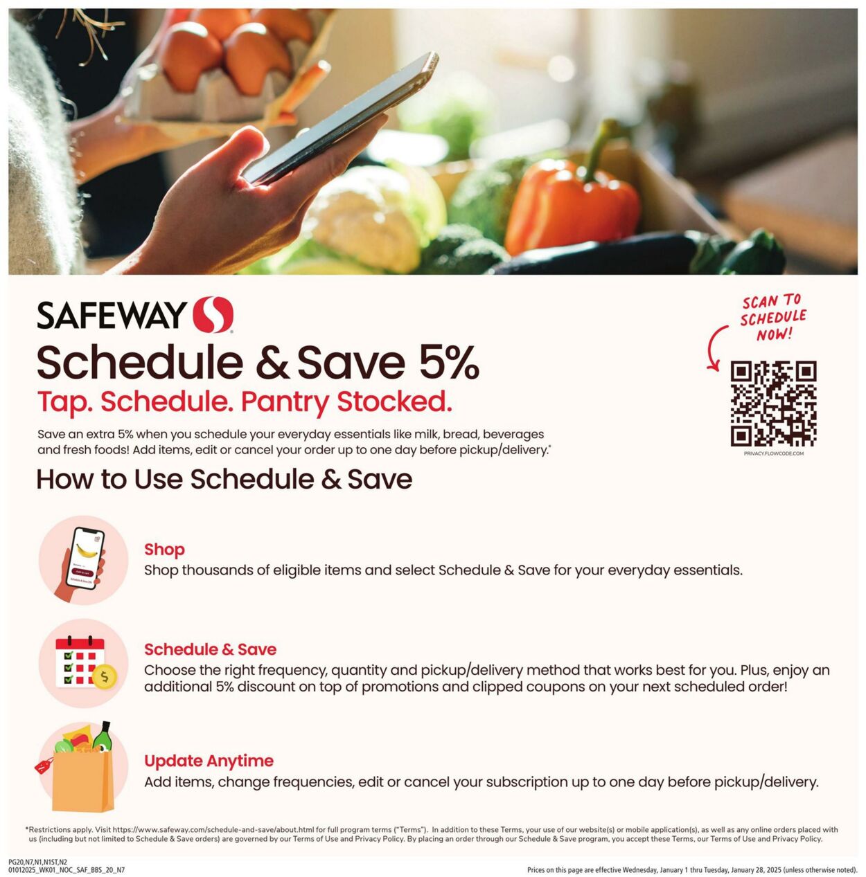 Weekly ad Safeway 01/01/2025 - 01/28/2025