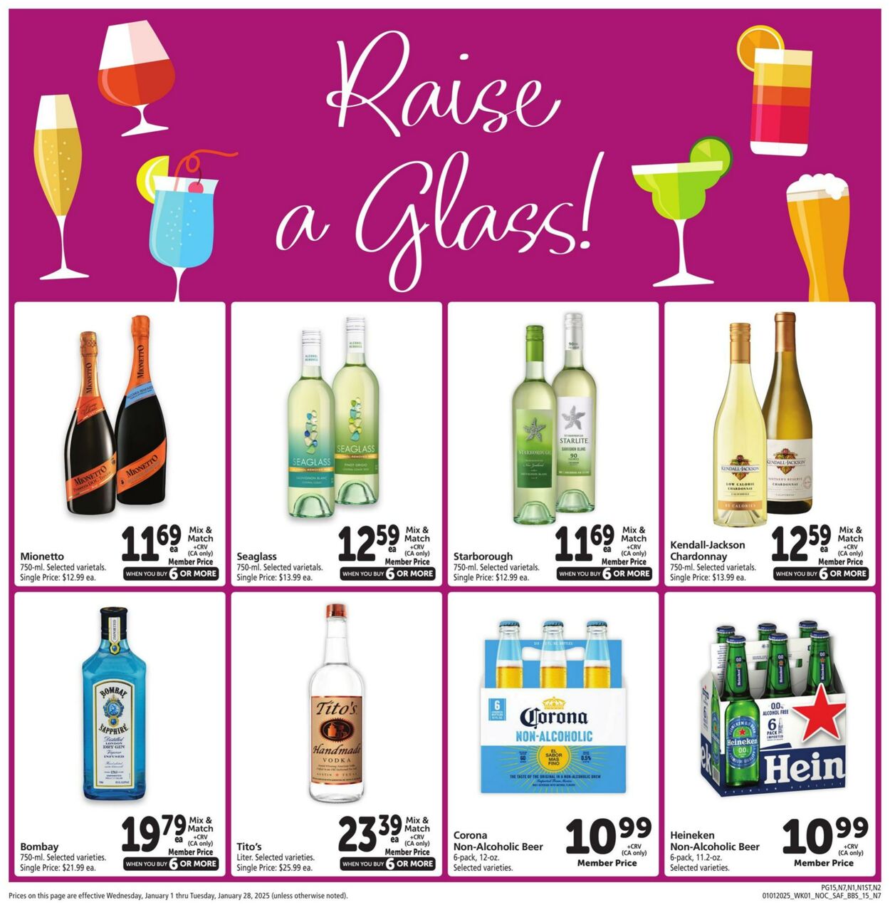 Weekly ad Safeway 01/01/2025 - 01/28/2025