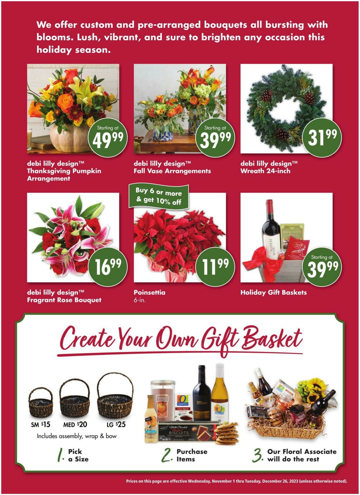 Weekly ad Safeway 11/01/2023 - 12/26/2023