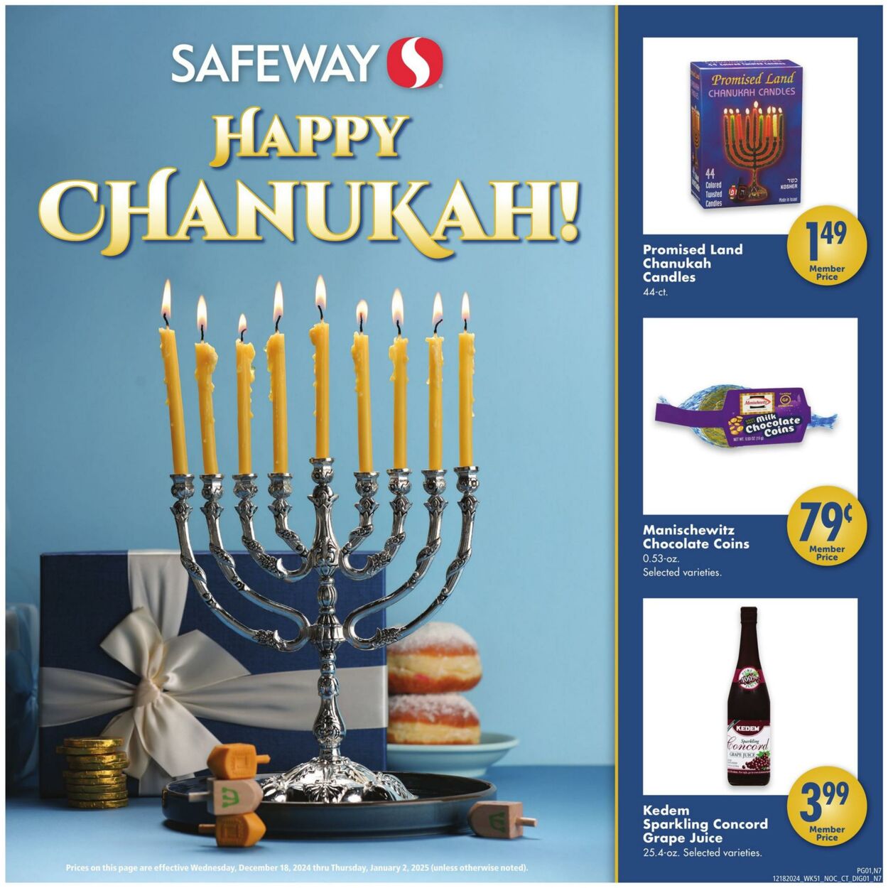 Weekly ad Safeway 12/18/2024 - 01/02/2025