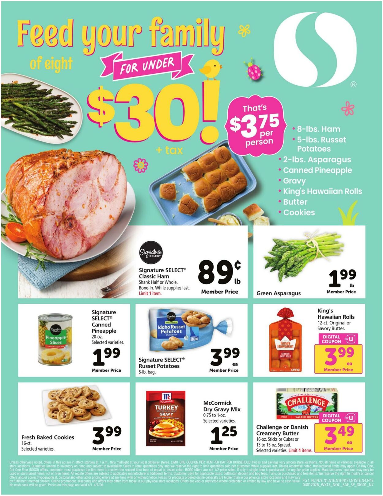 Weekly ad Safeway 04/01/2026 - 04/07/2026