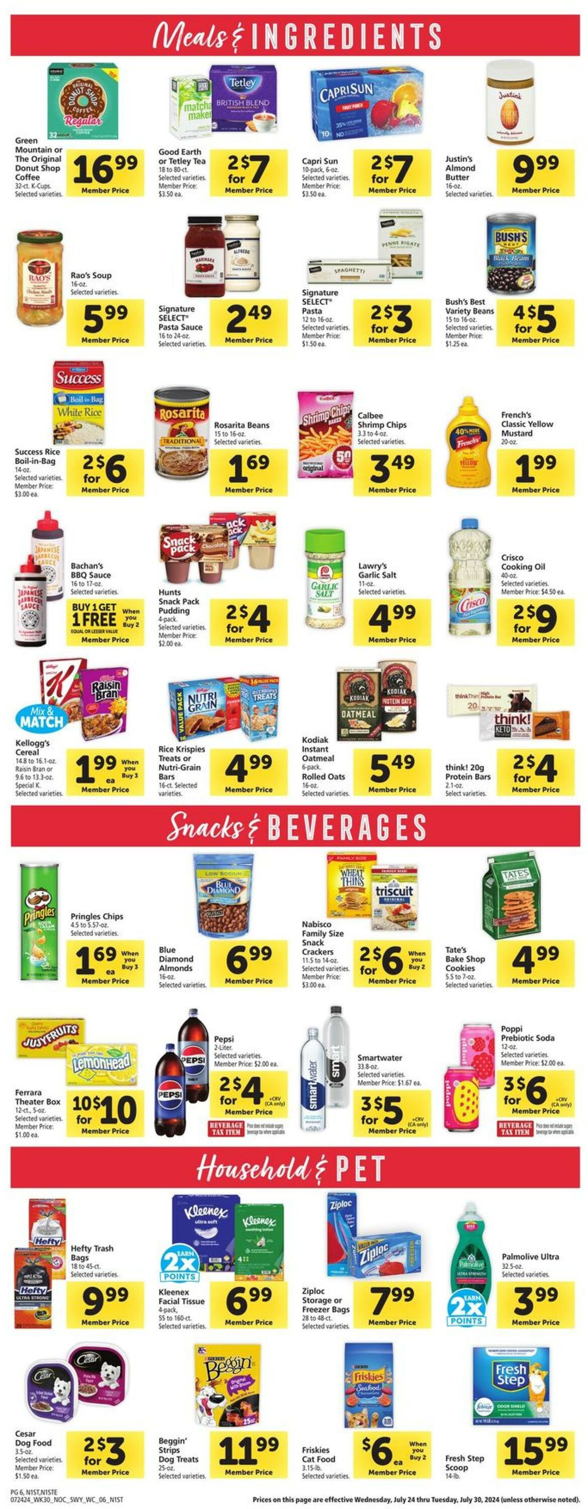 Weekly ad Safeway 07/24/2024 - 07/30/2024