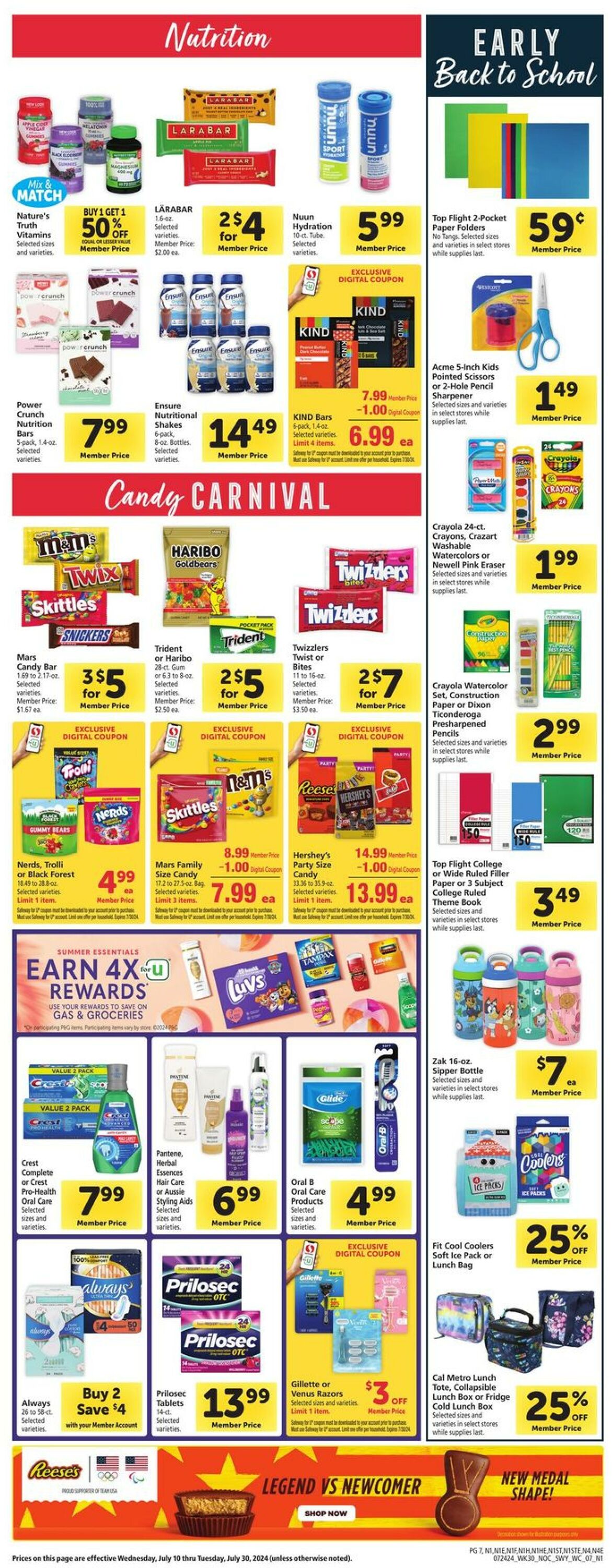 Weekly ad Safeway 07/24/2024 - 07/30/2024