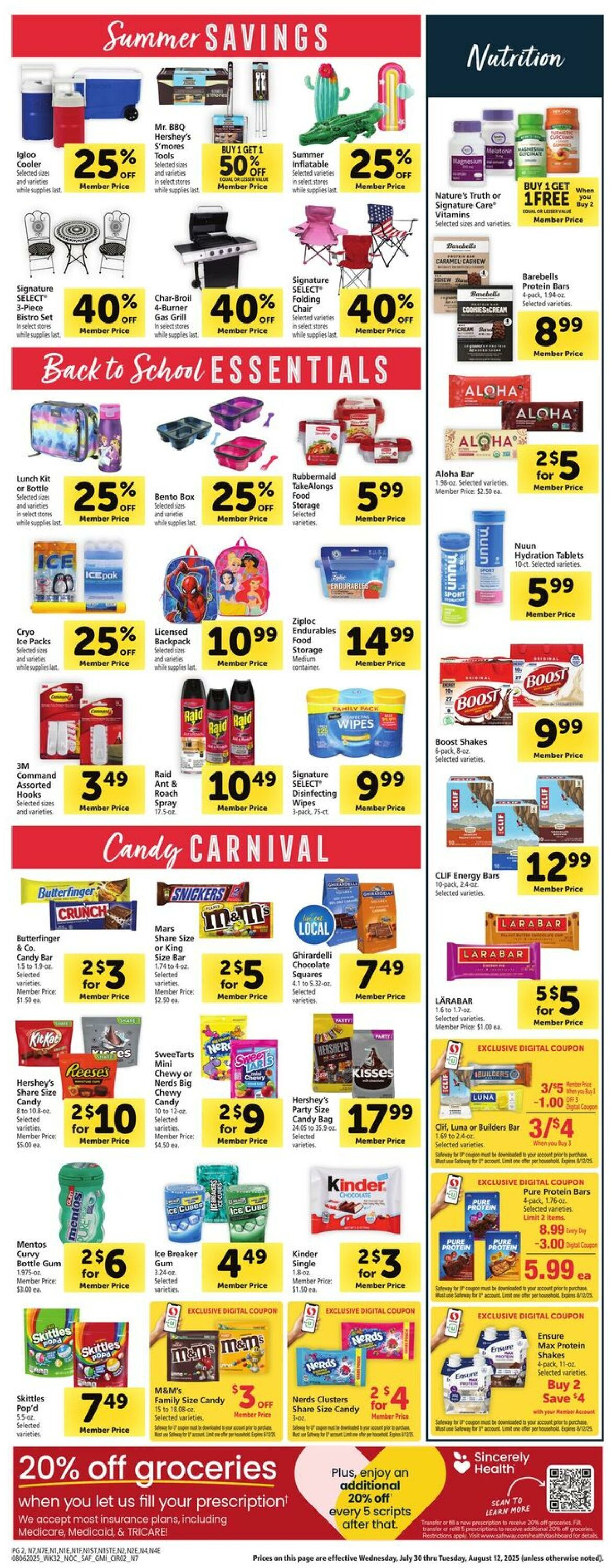 Weekly ad Safeway 08/06/2025 - 08/12/2025