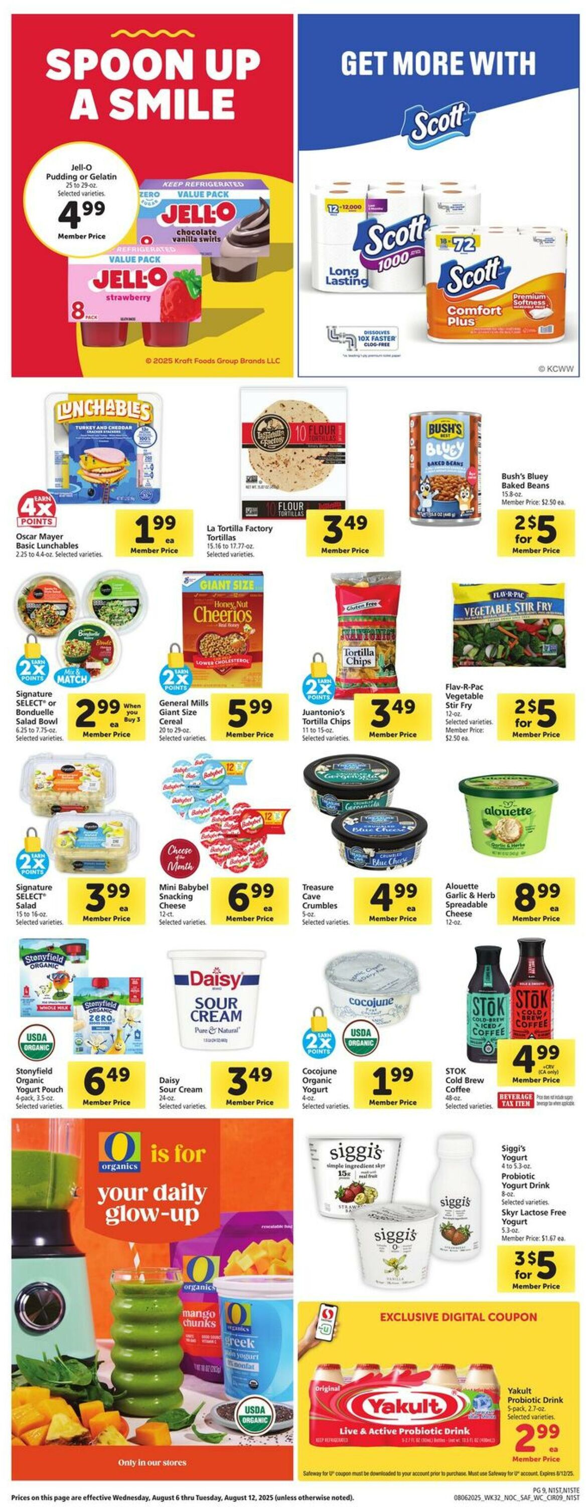 Weekly ad Safeway 08/06/2025 - 08/12/2025