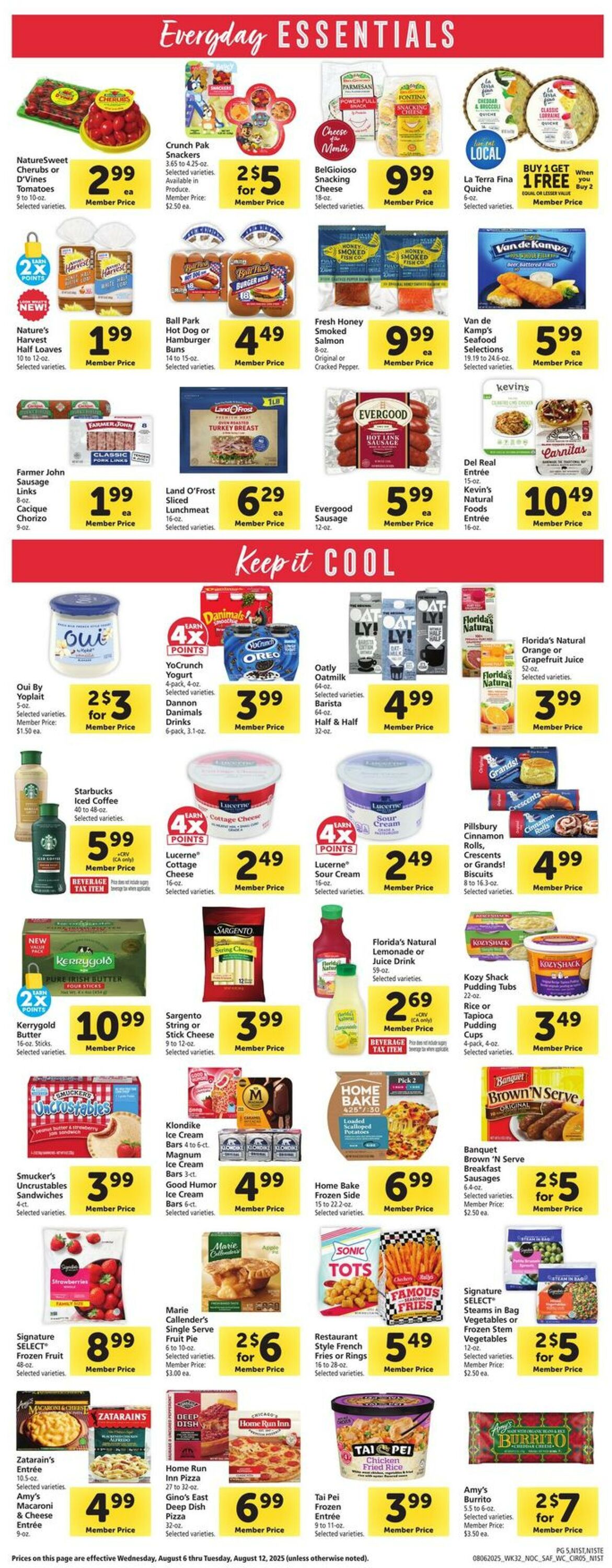 Weekly ad Safeway 08/06/2025 - 08/12/2025