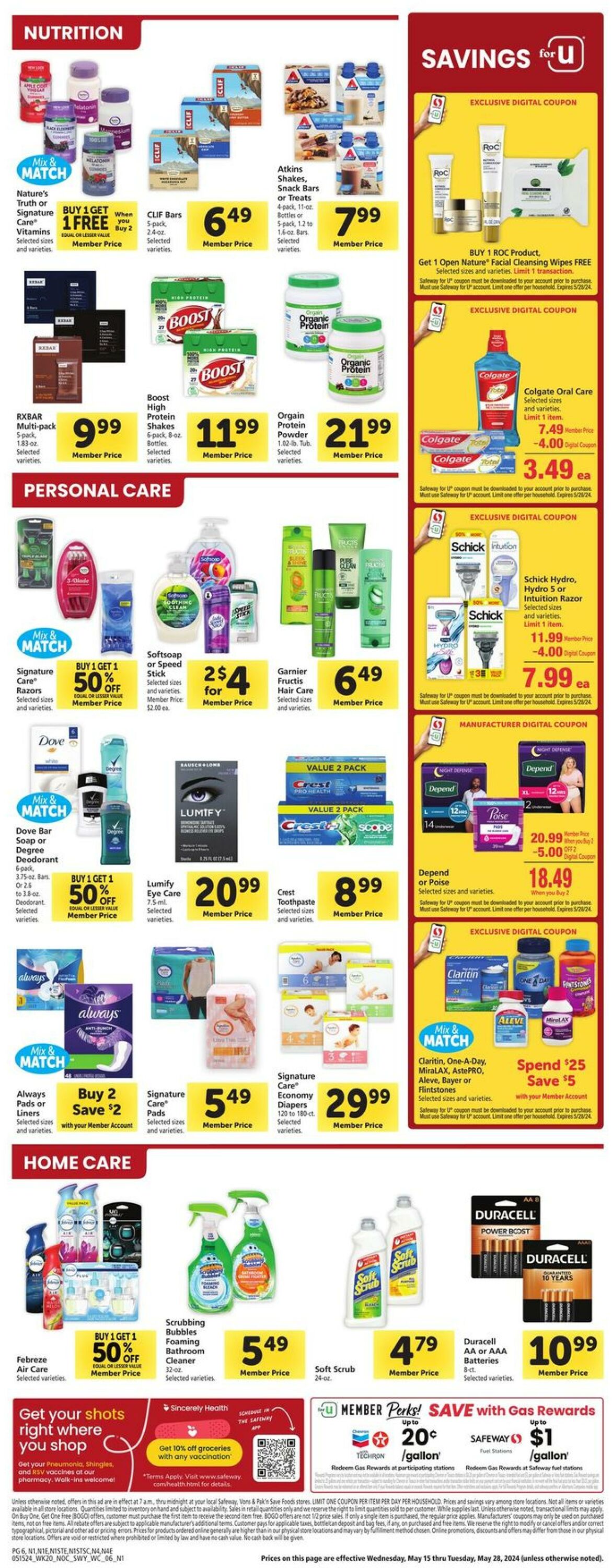 Weekly ad Safeway 05/15/2024 - 05/21/2024