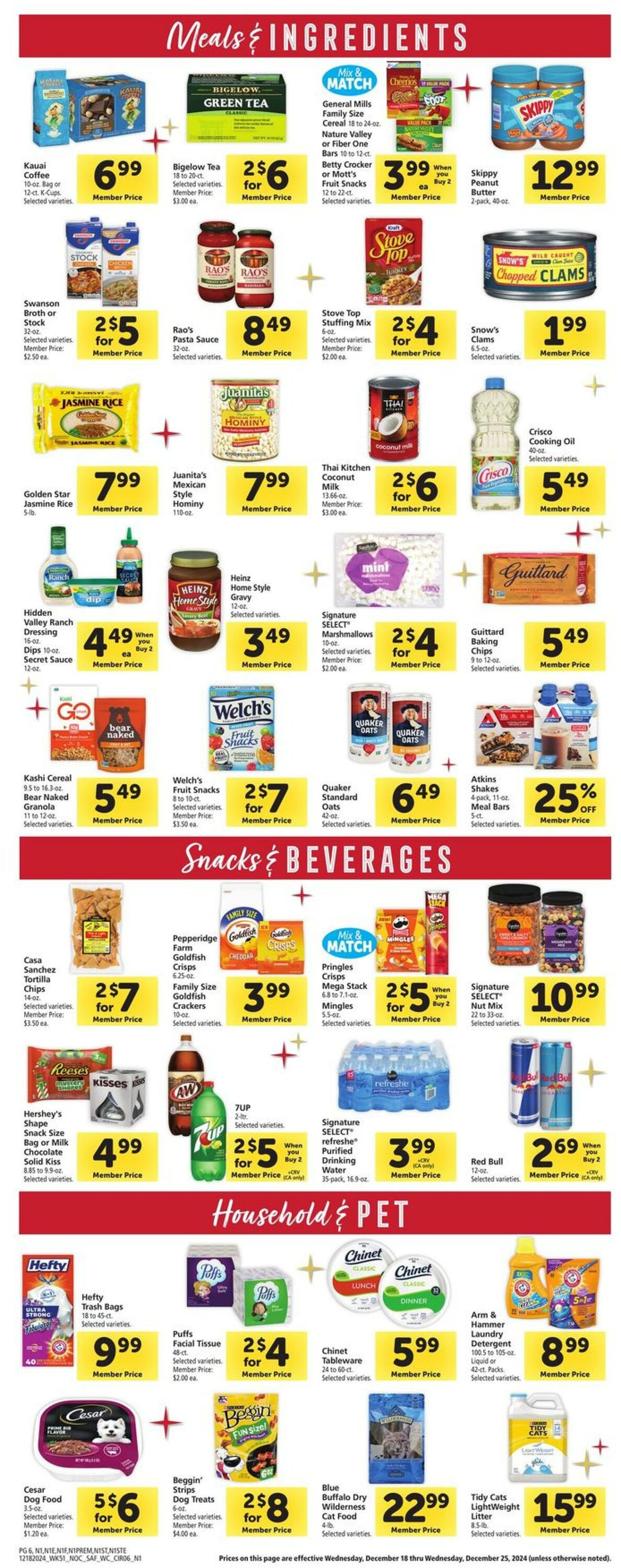 Weekly ad Safeway 12/18/2024 - 12/24/2024