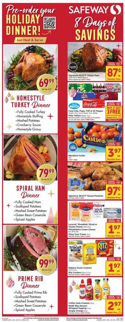 Weekly ad Safeway 12/18/2024 - 12/24/2024