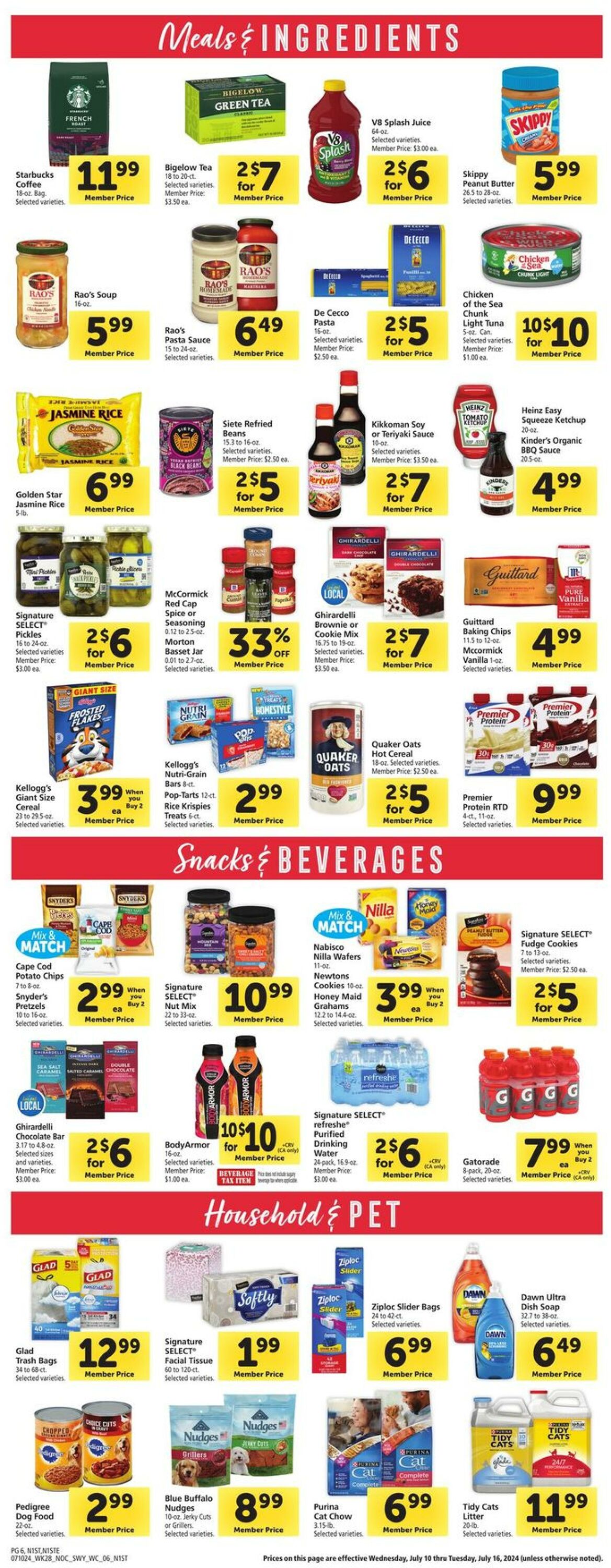 Weekly ad Safeway 07/10/2024 - 07/16/2024