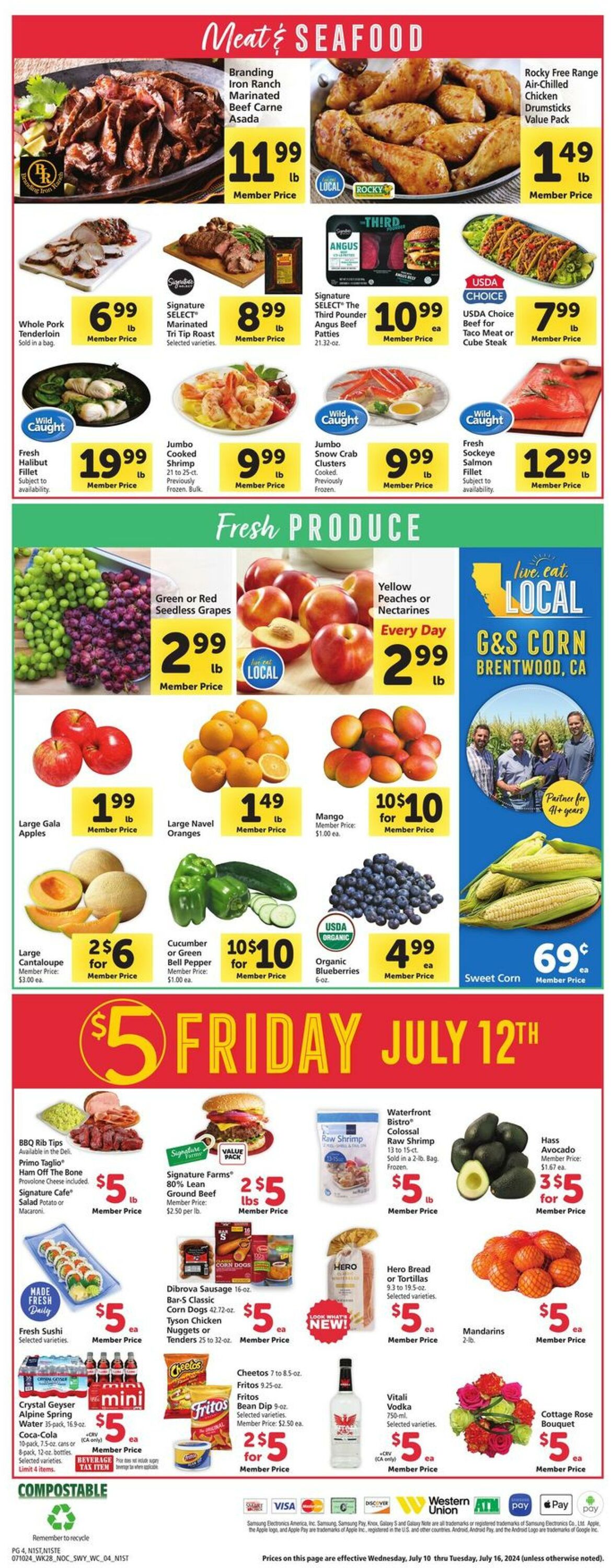 Weekly ad Safeway 07/10/2024 - 07/16/2024