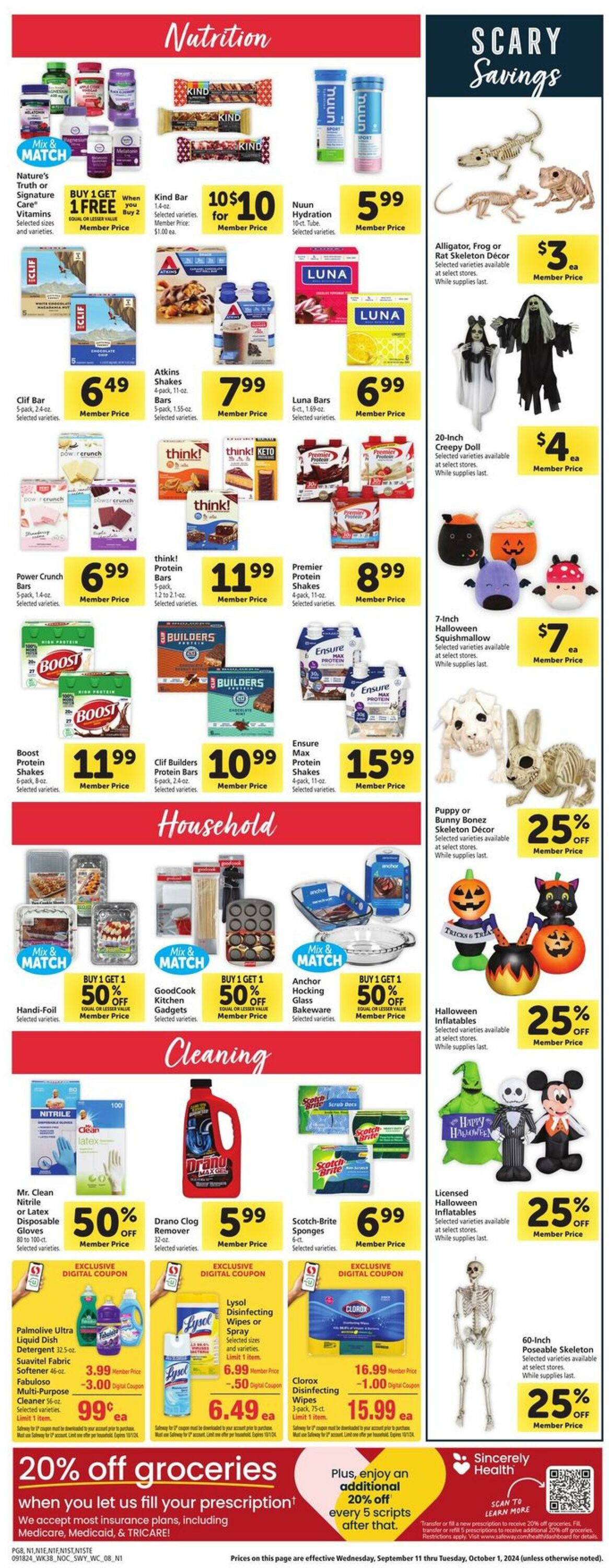 Weekly ad Safeway 09/18/2024 - 09/24/2024