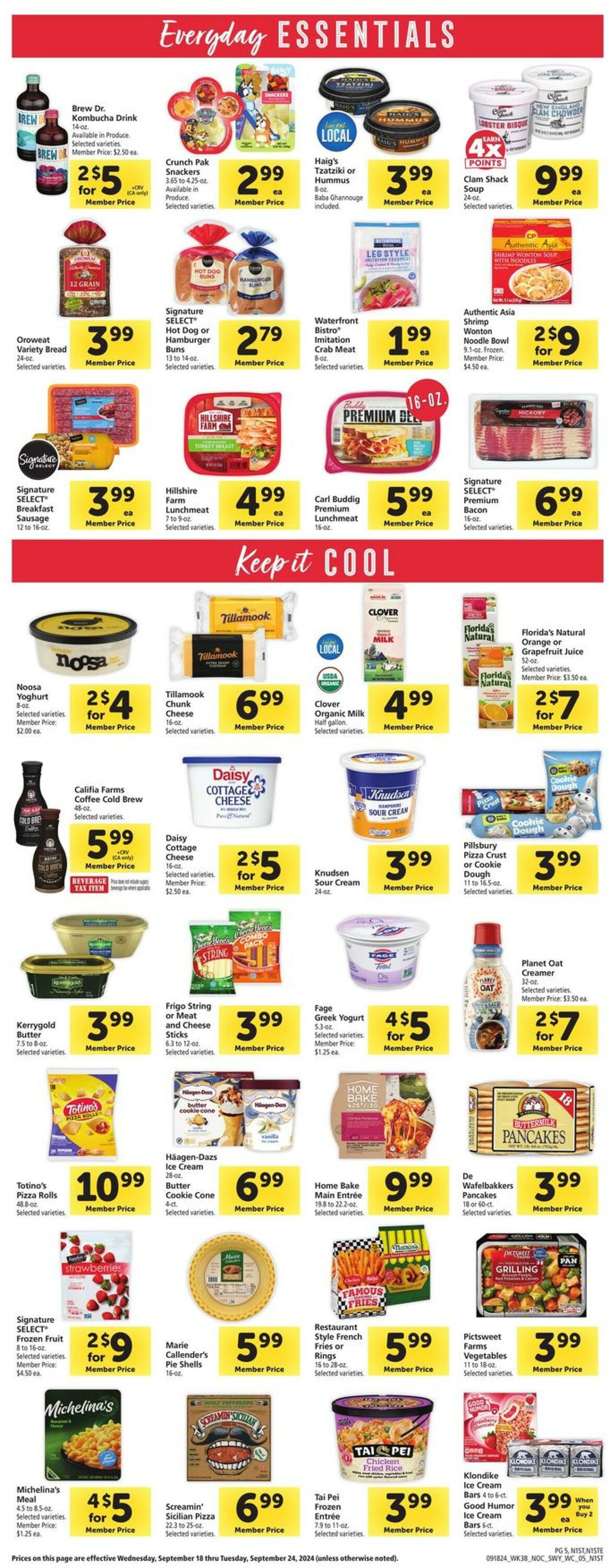 Weekly ad Safeway 09/18/2024 - 09/24/2024