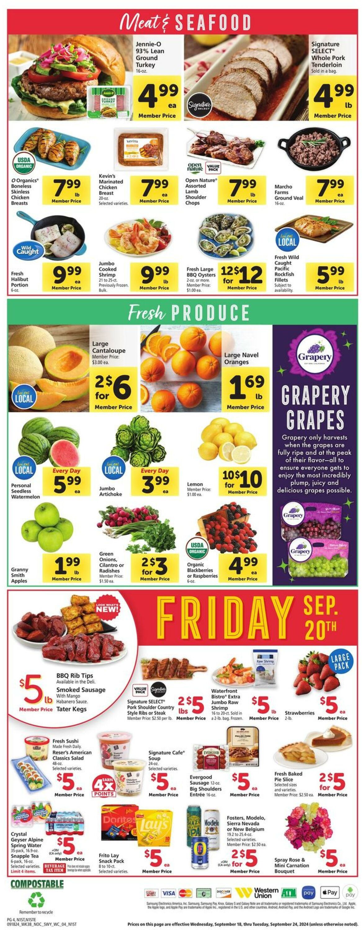 Weekly ad Safeway 09/18/2024 - 09/24/2024