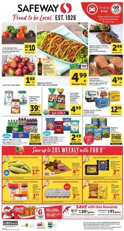 Weekly ad Safeway 09/25/2024 - 10/01/2024